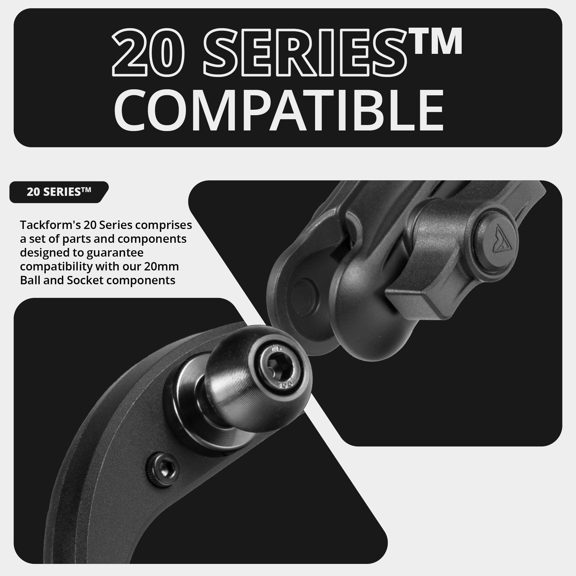 Vent Mount For 2016-2023 Toyota Tacoma & 2014-2021 Tundra LINK™ Vent Mount Bracket With CB Mic Holder | Choose Your Arm Length
