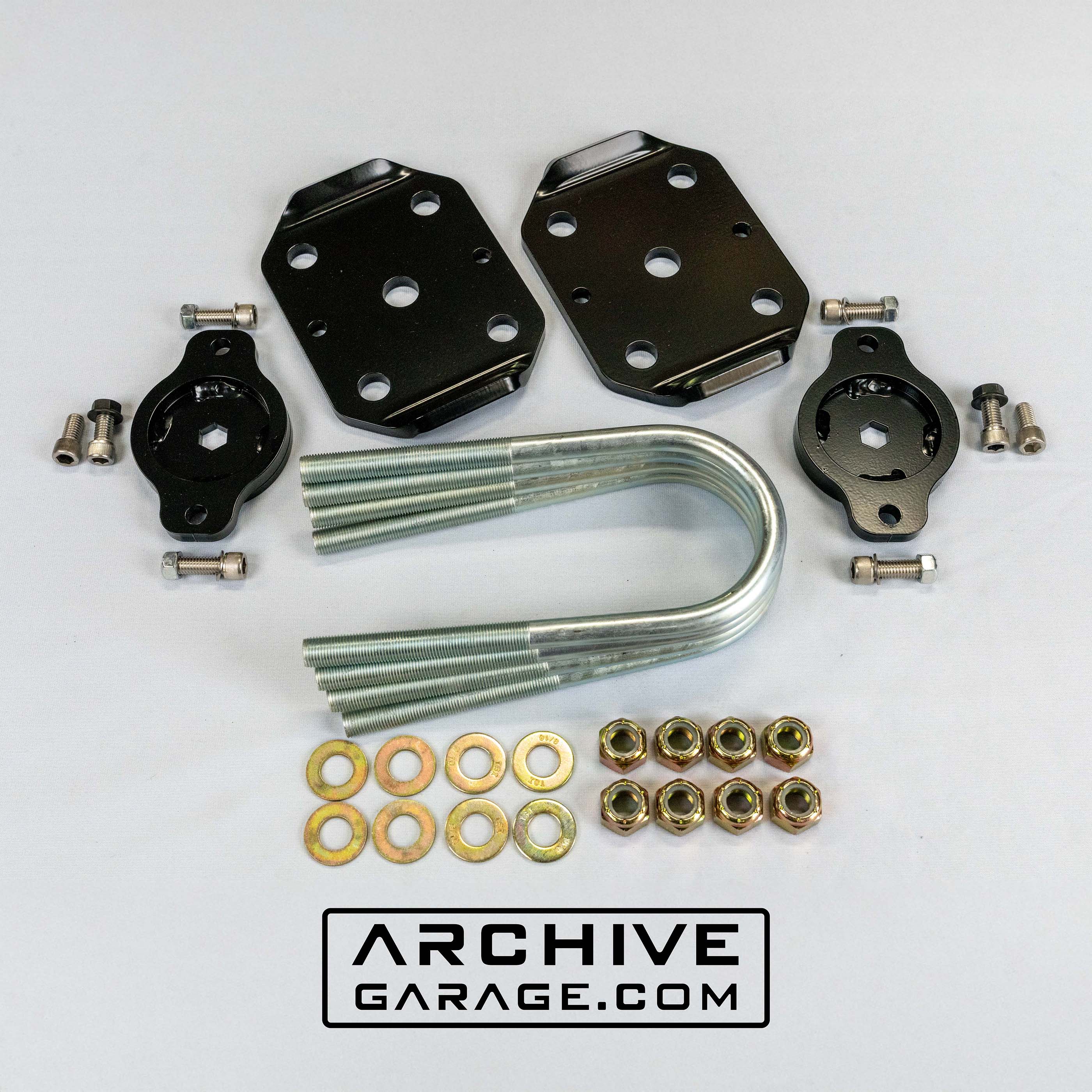 STEALTH HD TOYOTA U-BOLT FLIP KIT FOR 2G 3G 2005-2023 TACOMA & 1G 2000-2006 TUNDRA