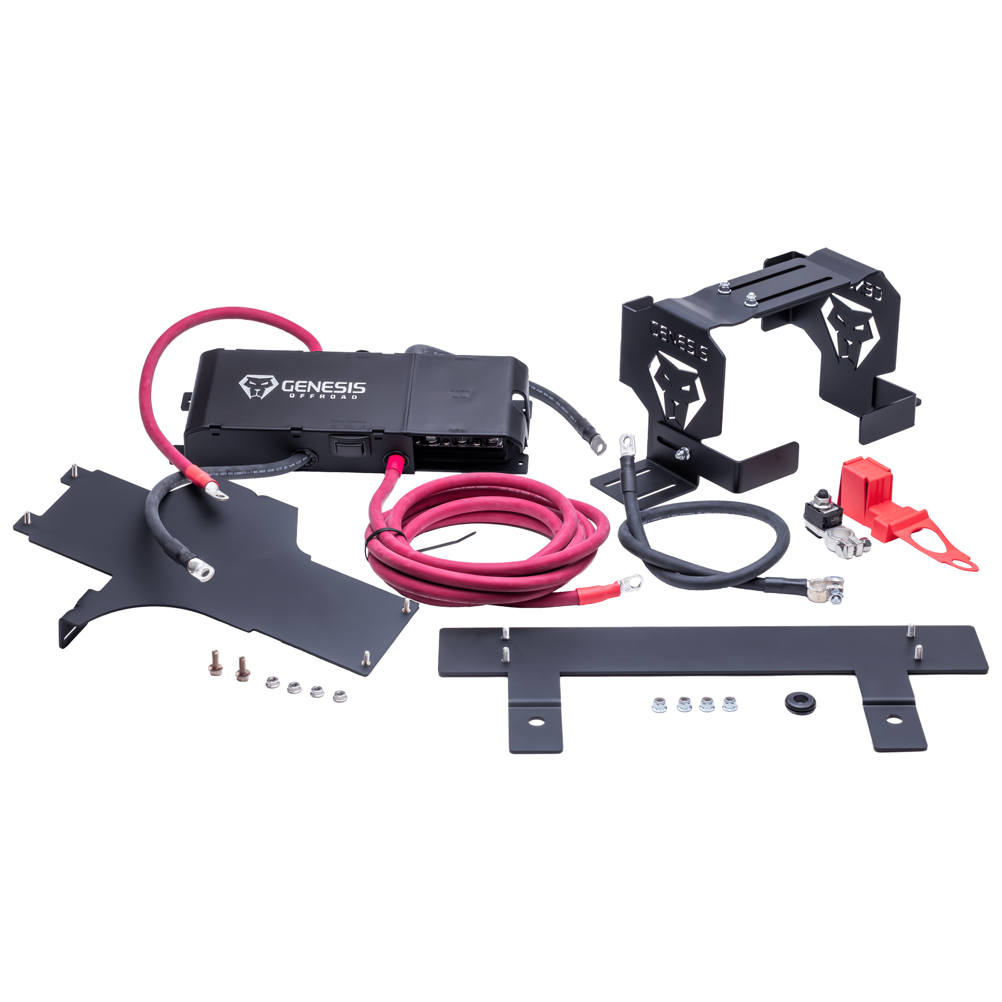 Dual Battery Kit - Under Hood For 2020-2023 Diesel Wrangler
