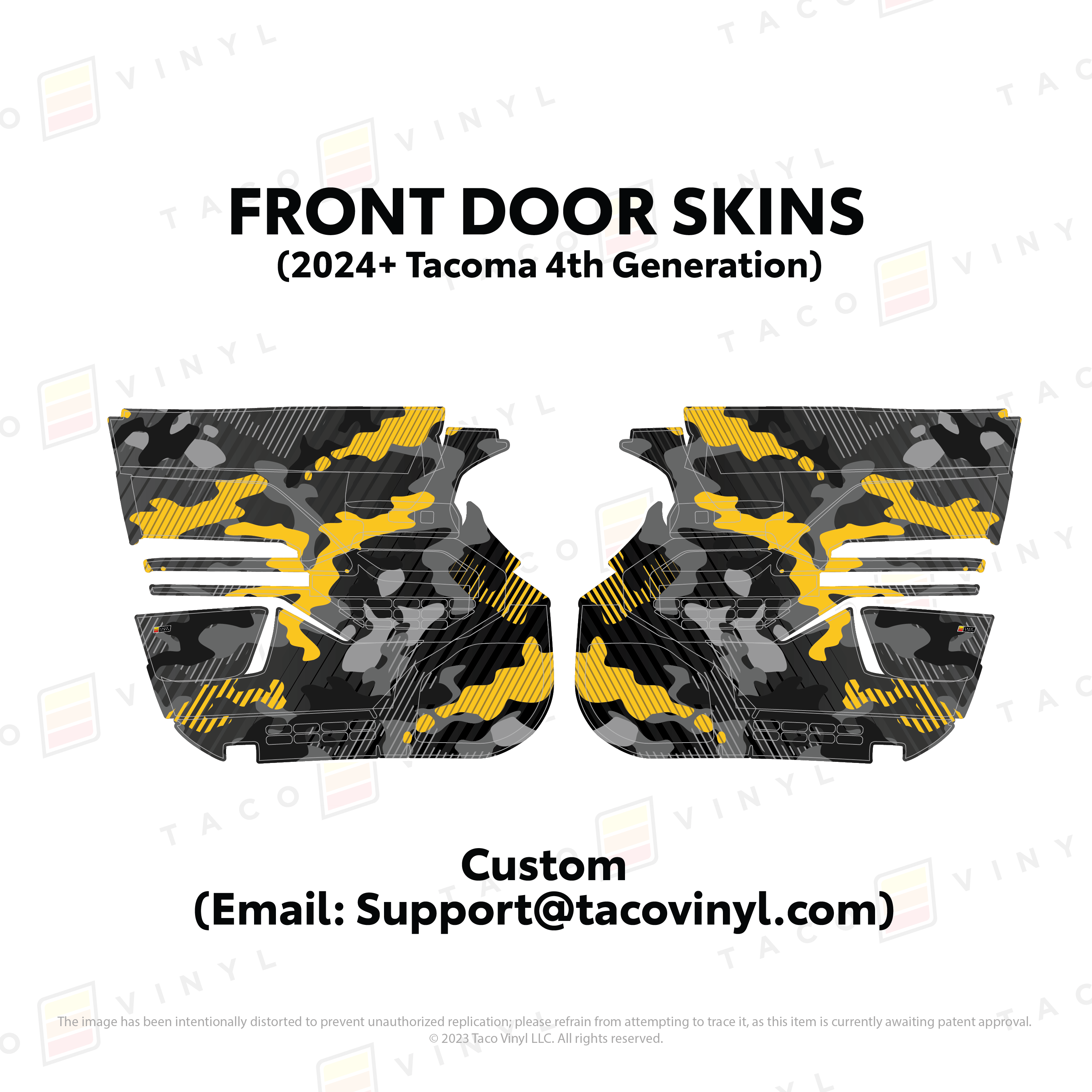 2024+  Door Skins For Tacoma