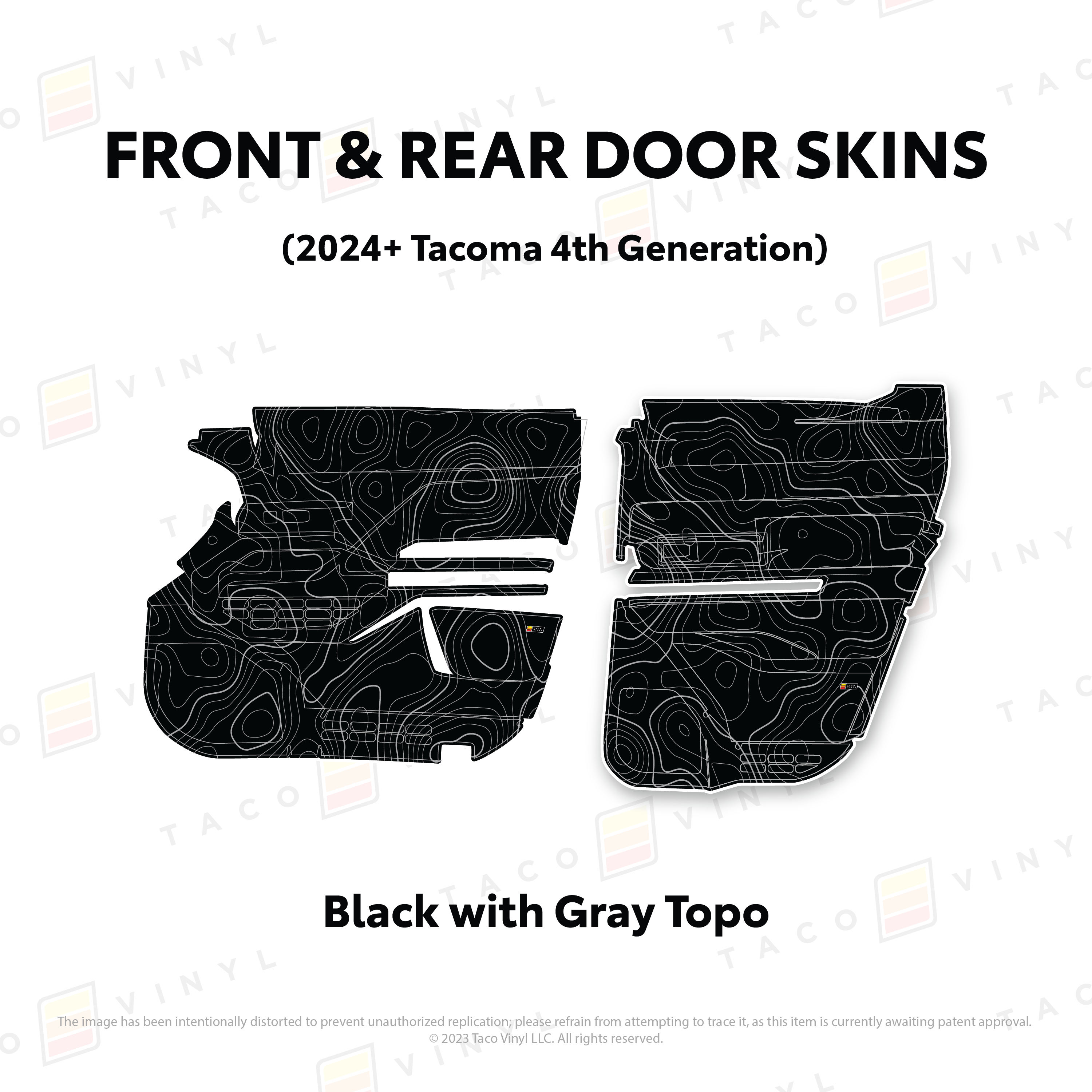 2024+  Door Skins For Tacoma