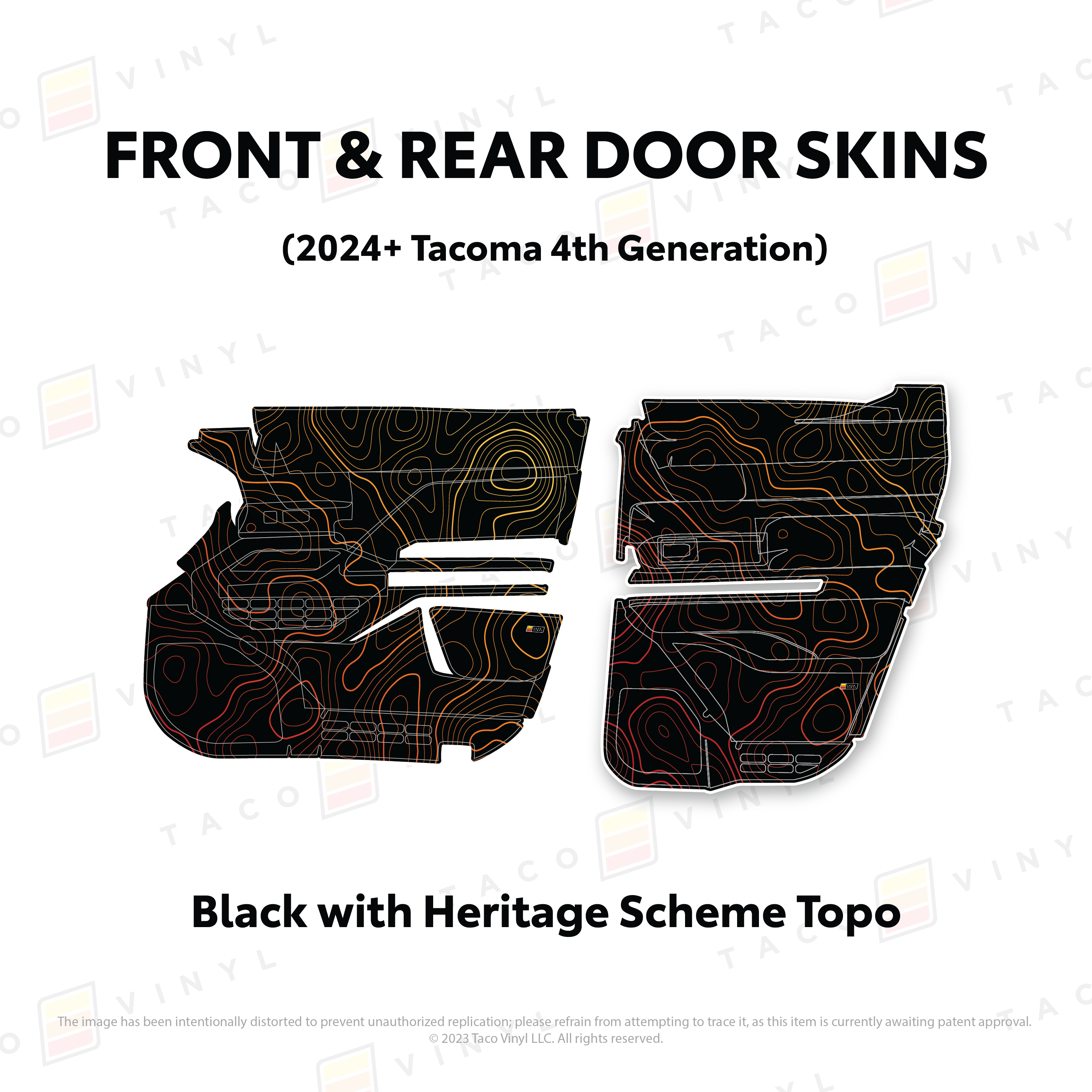 2024+  Door Skins For Tacoma