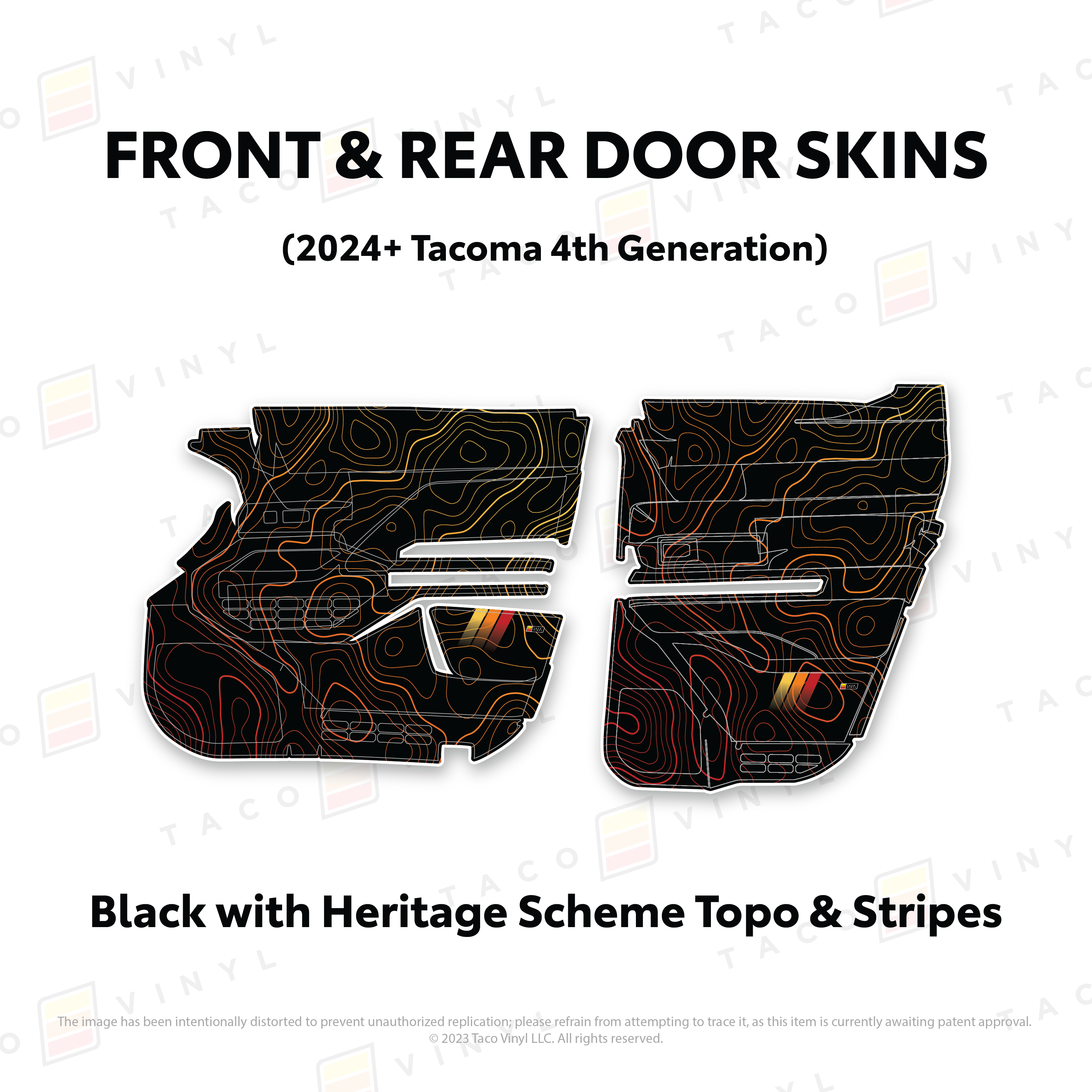 2024+  Door Skins For Tacoma