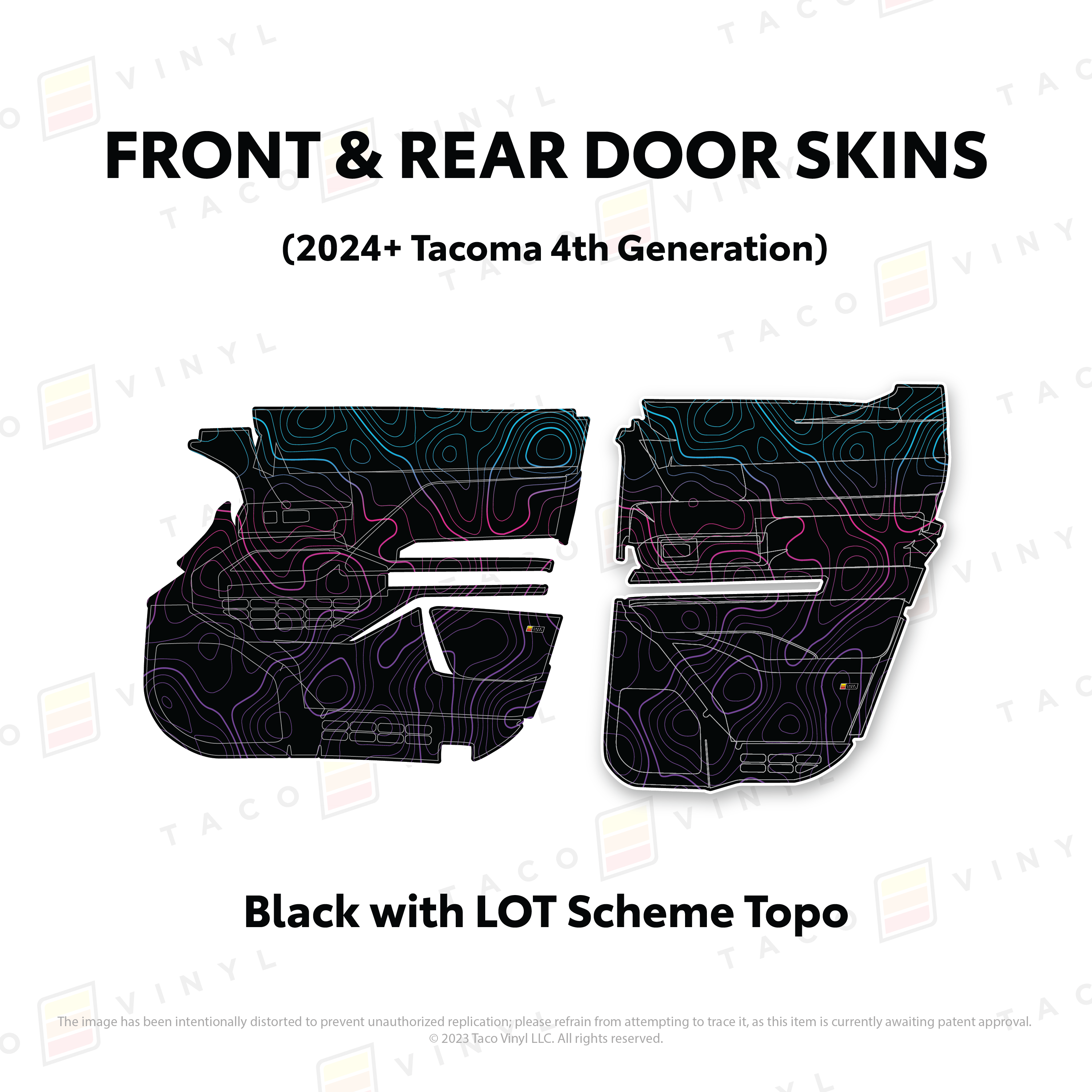 2024+  Door Skins For Tacoma