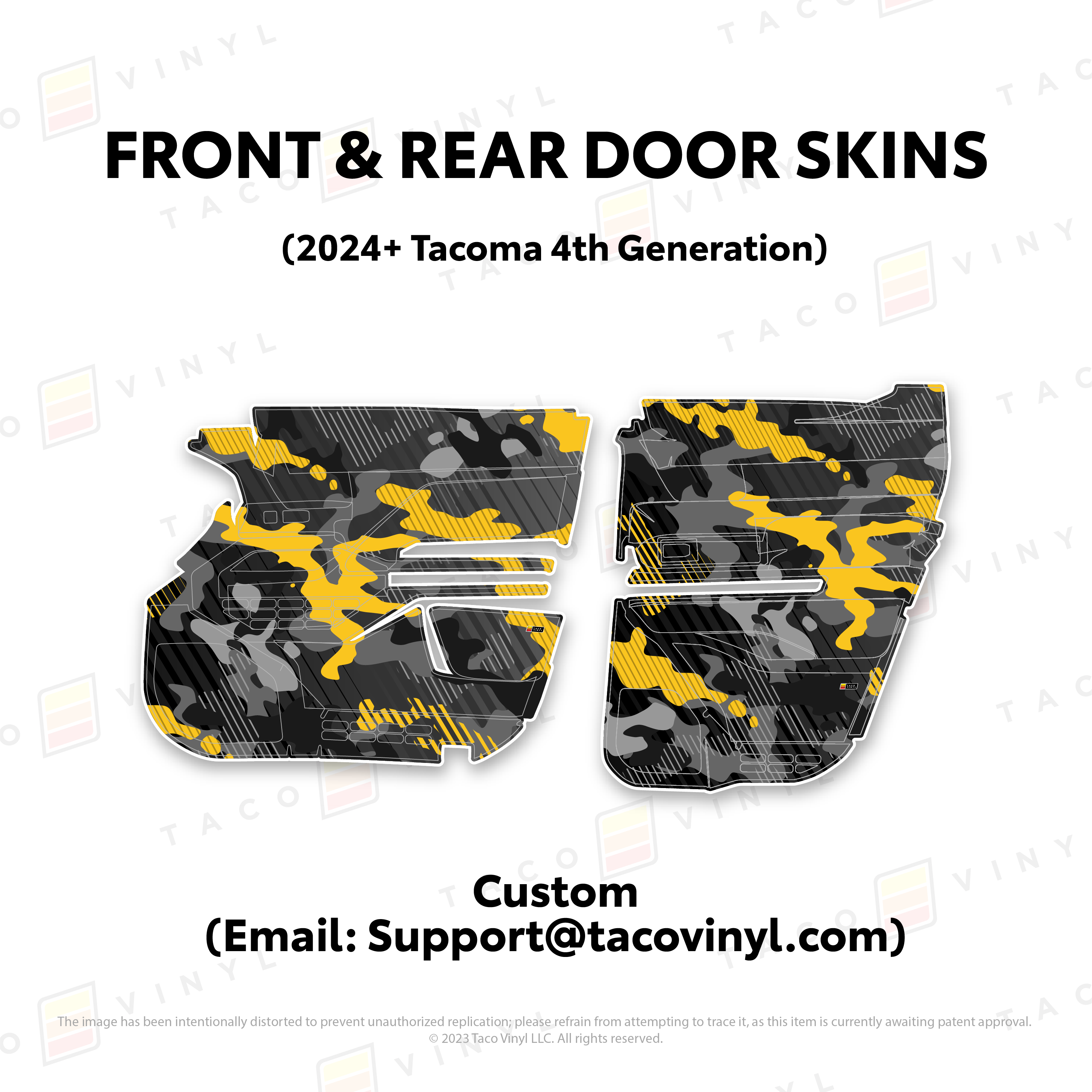 2024+  Door Skins For Tacoma