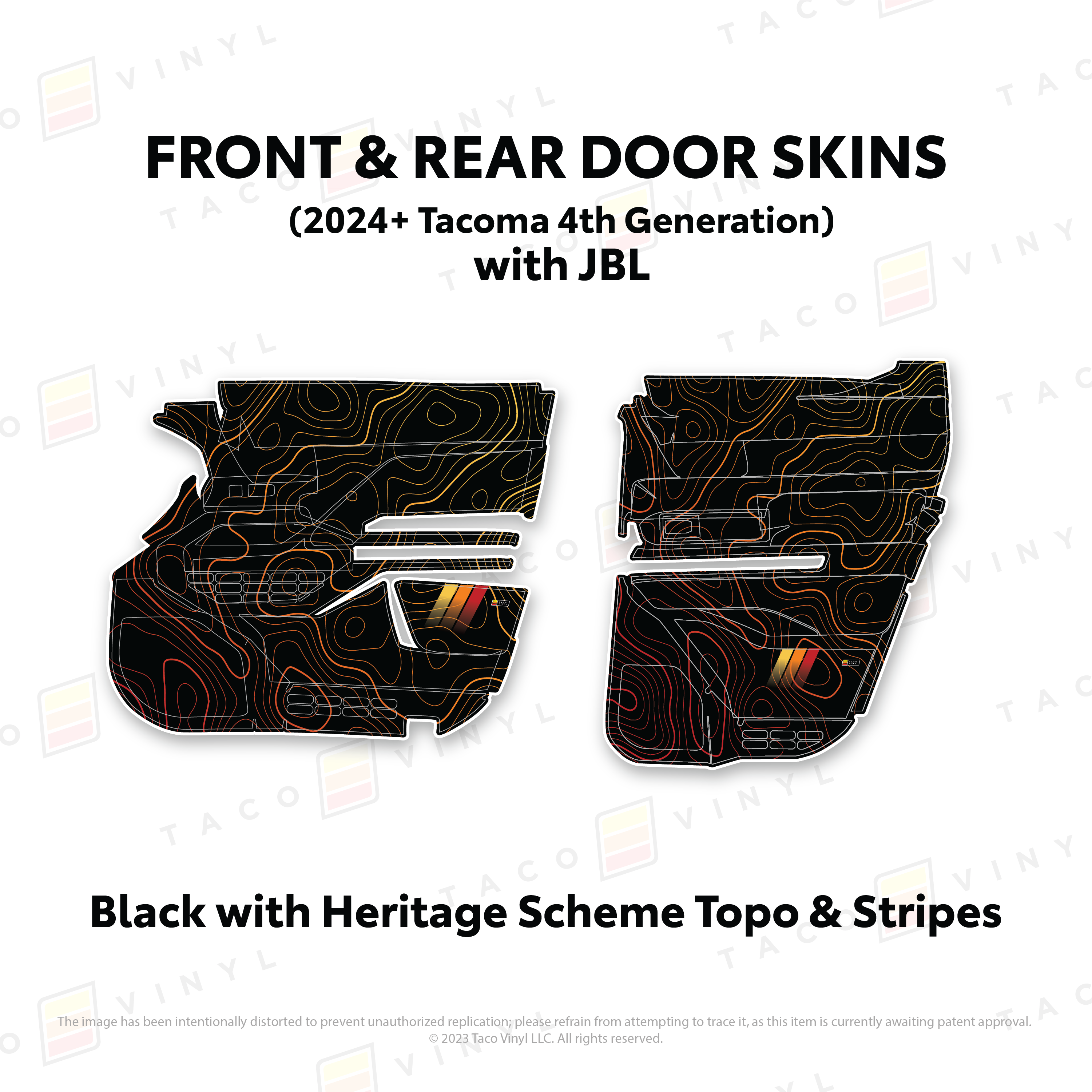 2024+  Door Skins For Tacoma