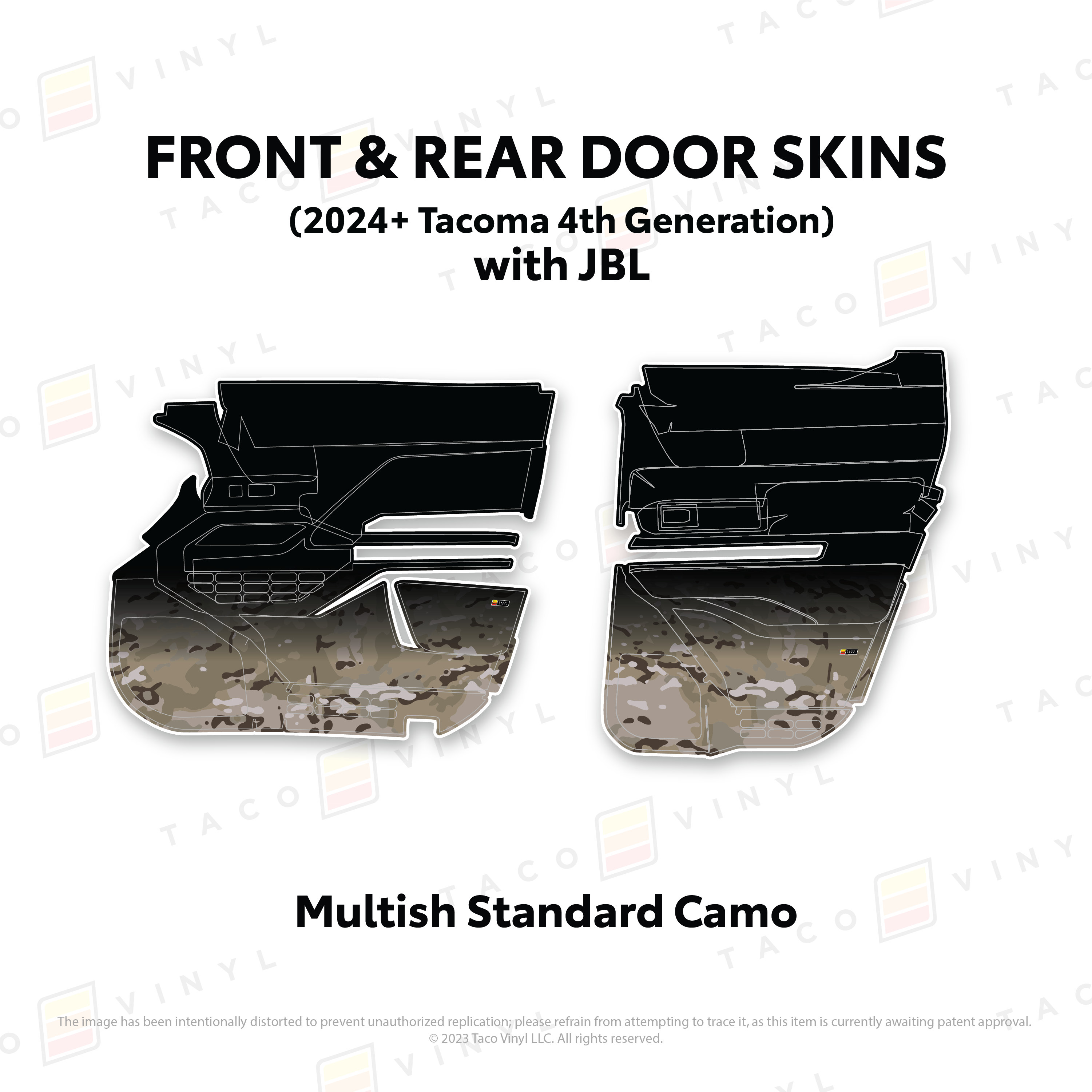 2024+  Door Skins For Tacoma