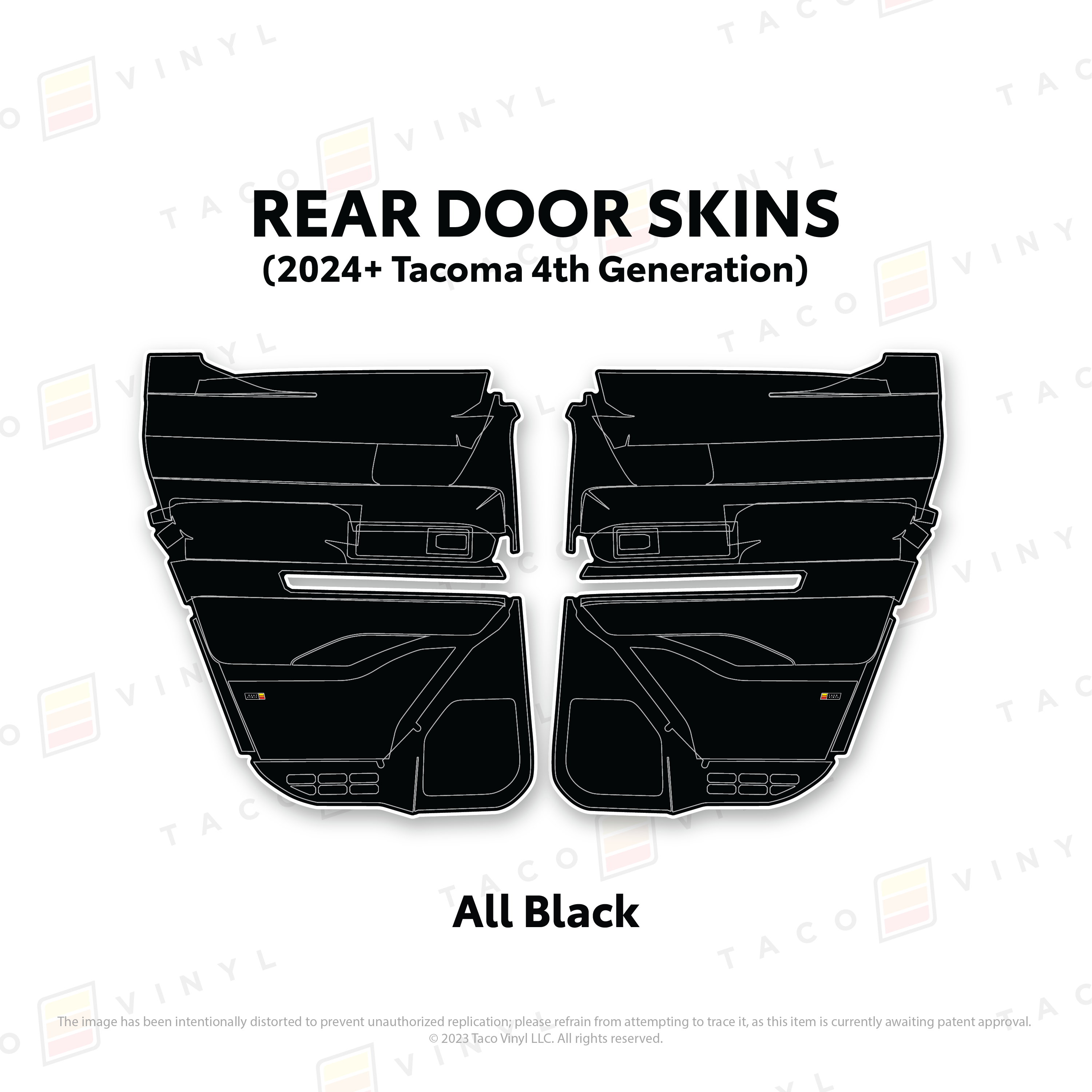 2024+  Door Skins For Tacoma