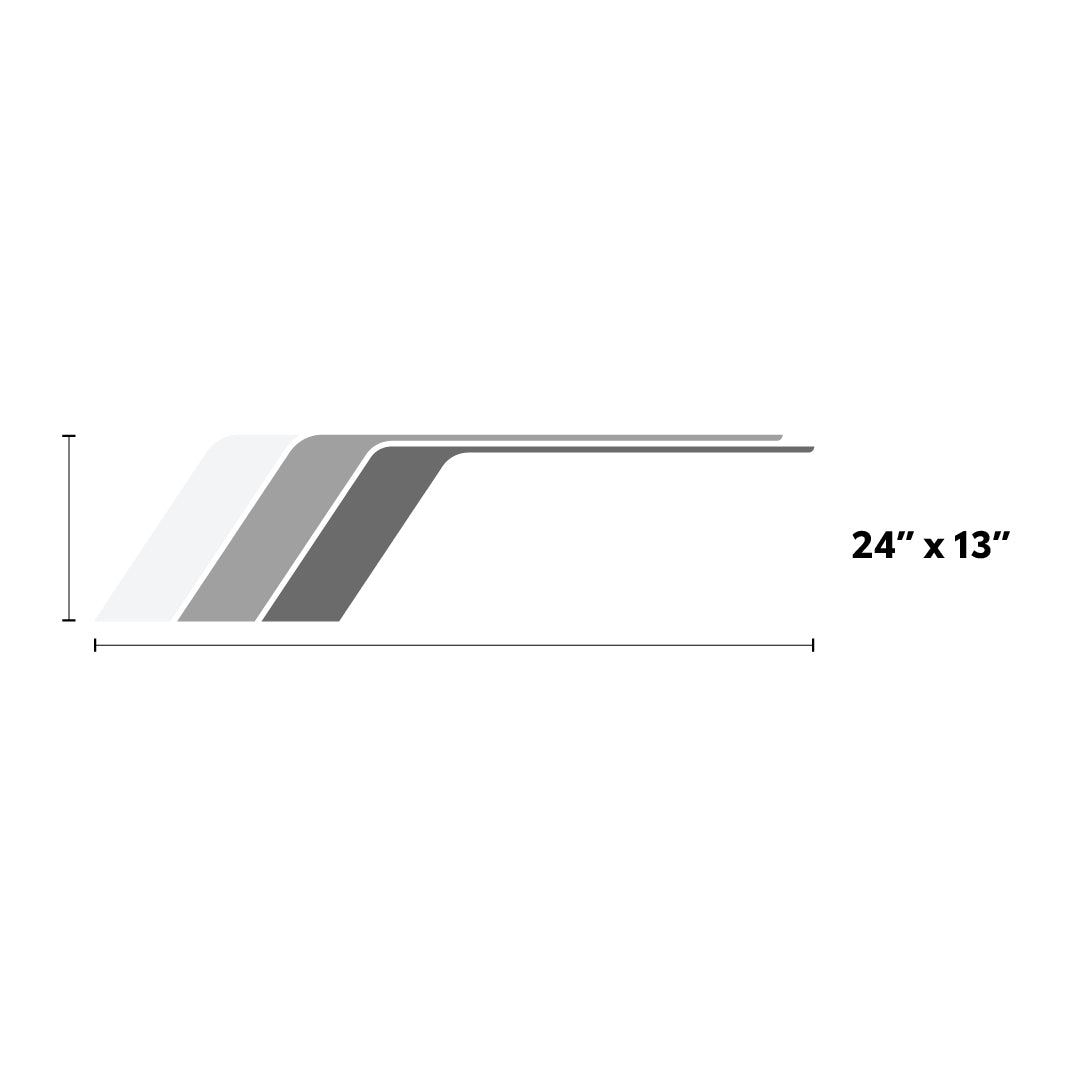 Universal Retro Side Stripes