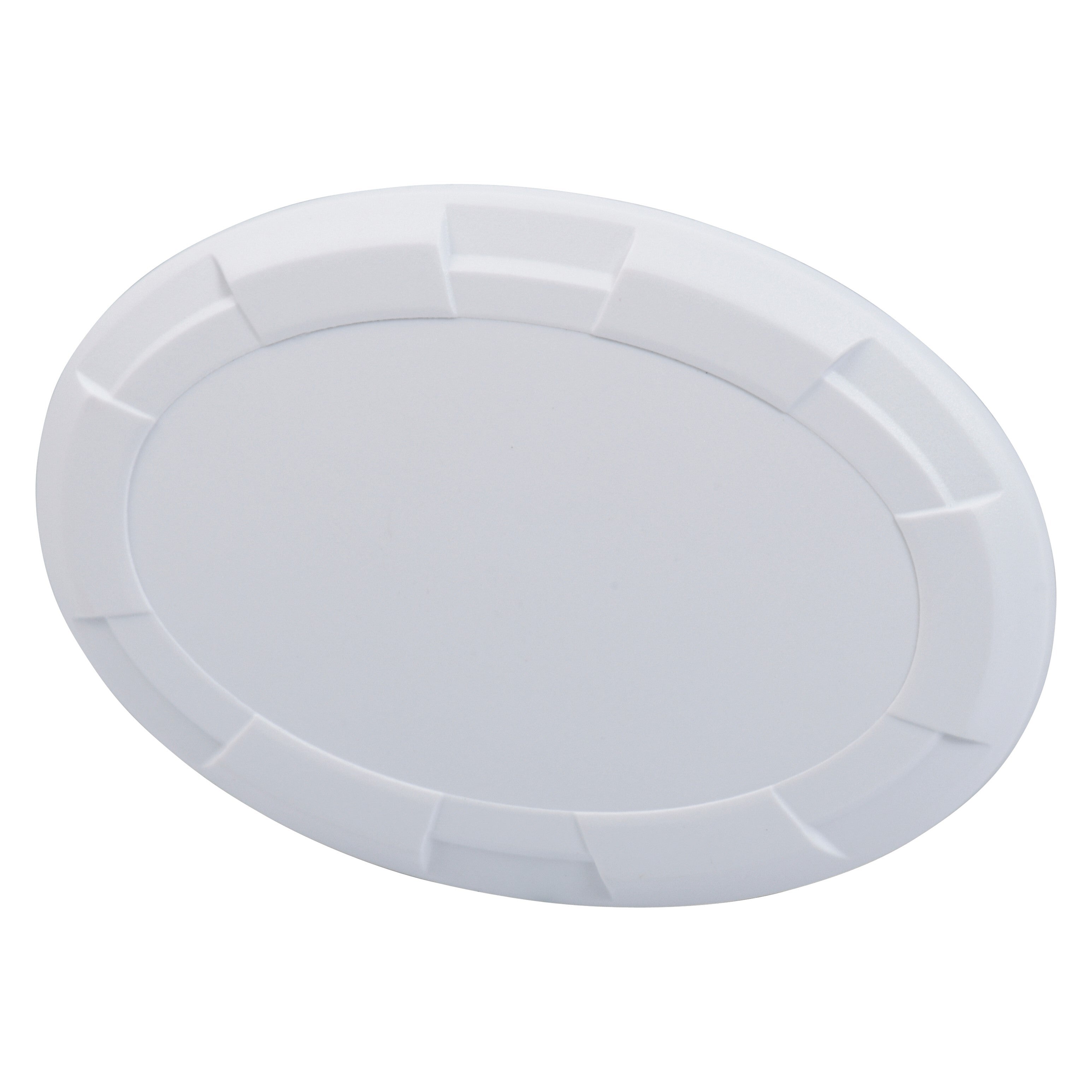 Steering Wheel Emblem Overlay (For Select Toyota Models) - WHITE - BLANK