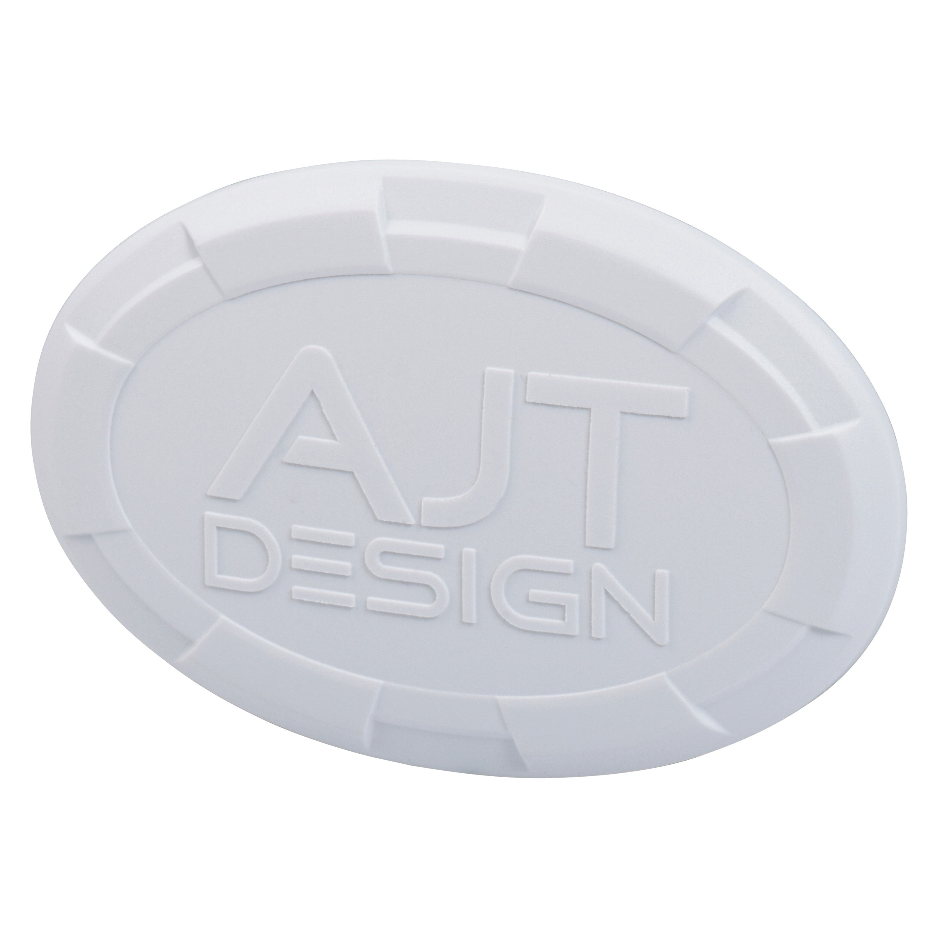Steering Wheel Emblem Overlay (For Select Toyota Models) - WHITE - AJT DESIGN