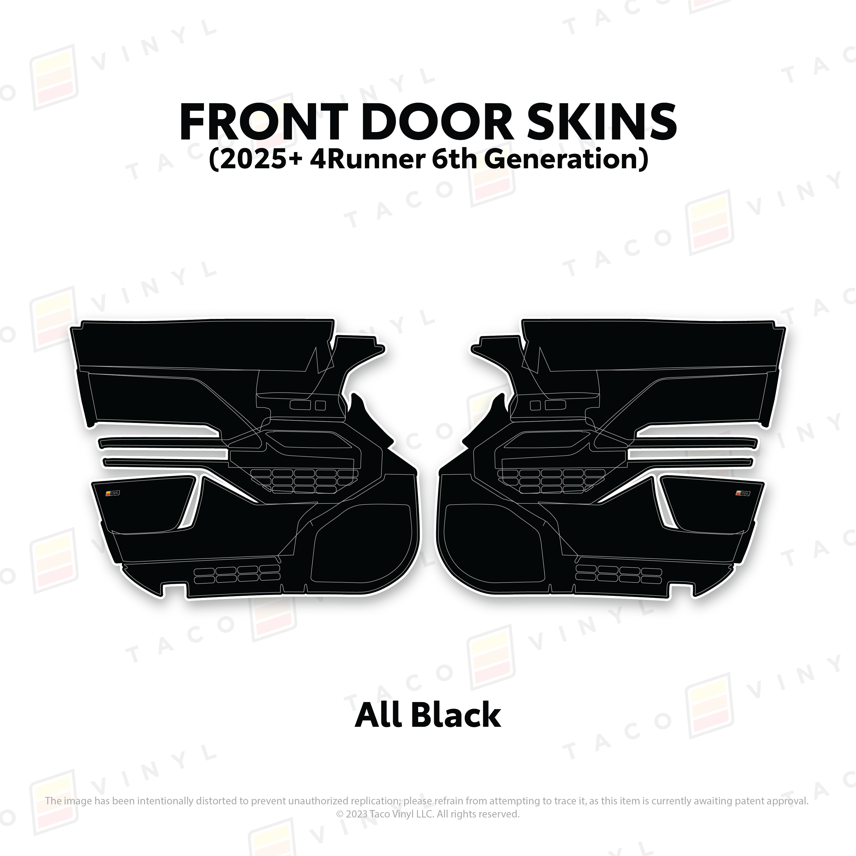 2025+  Door Skins For 4Runner