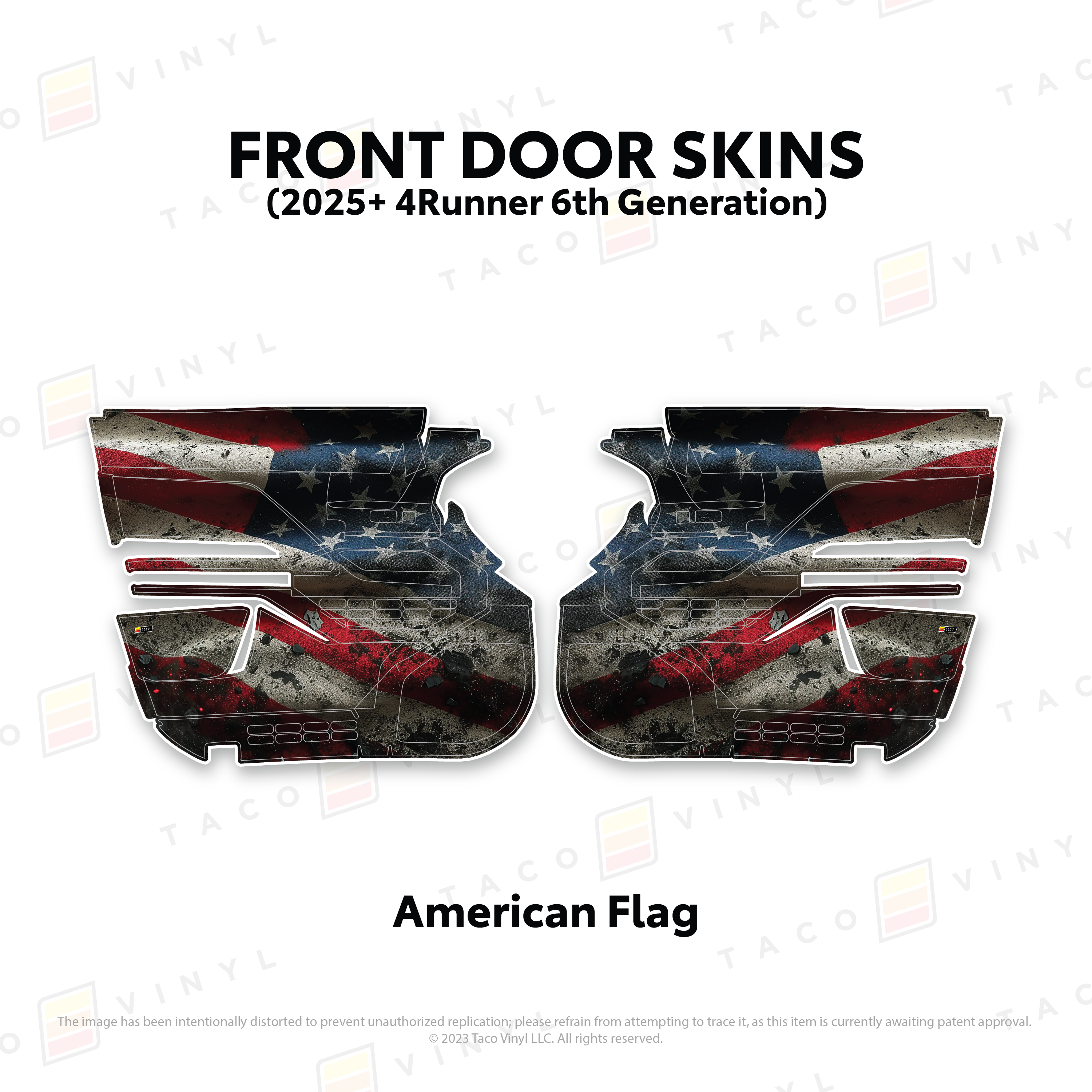 2025+  Door Skins For 4Runner
