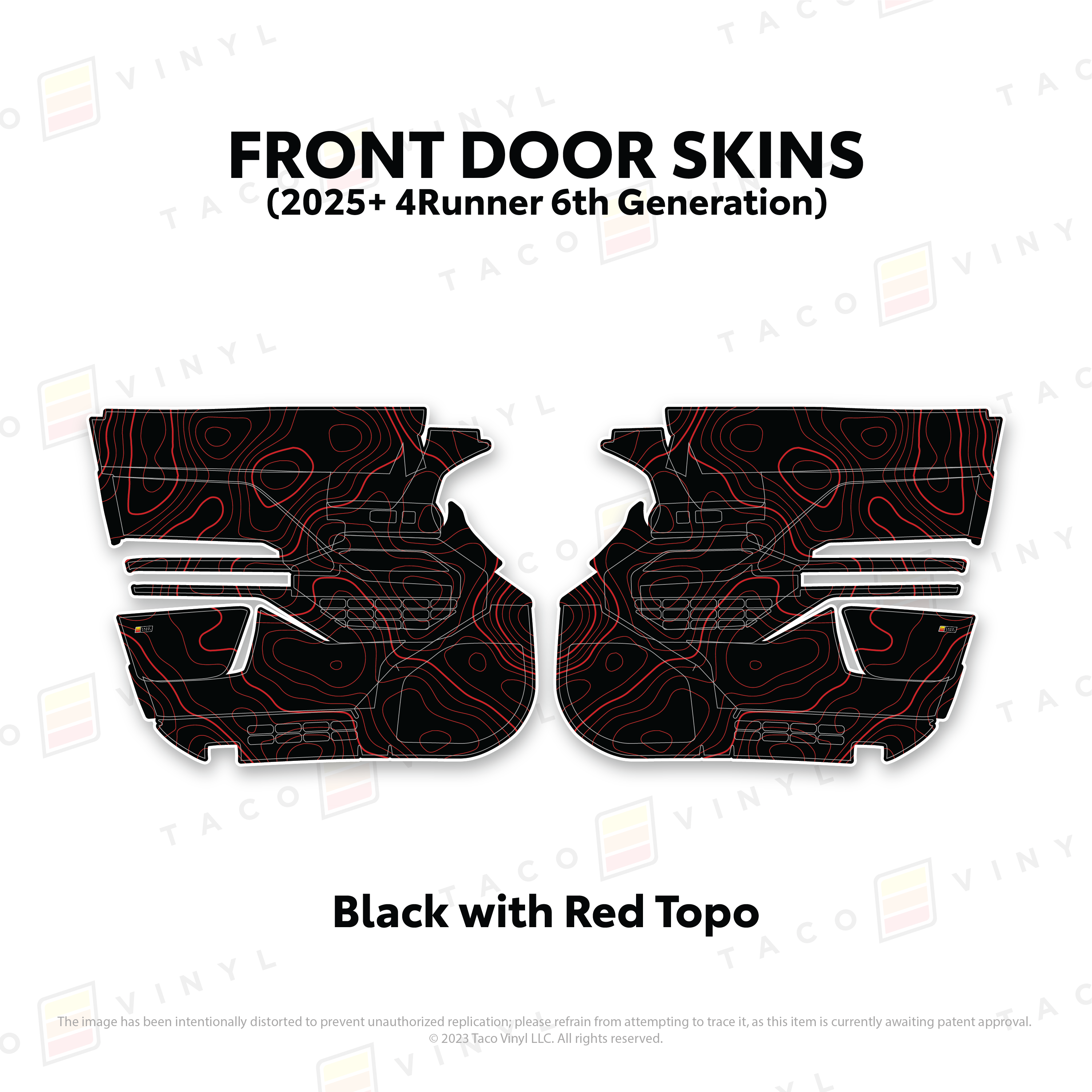 2025+  Door Skins For 4Runner