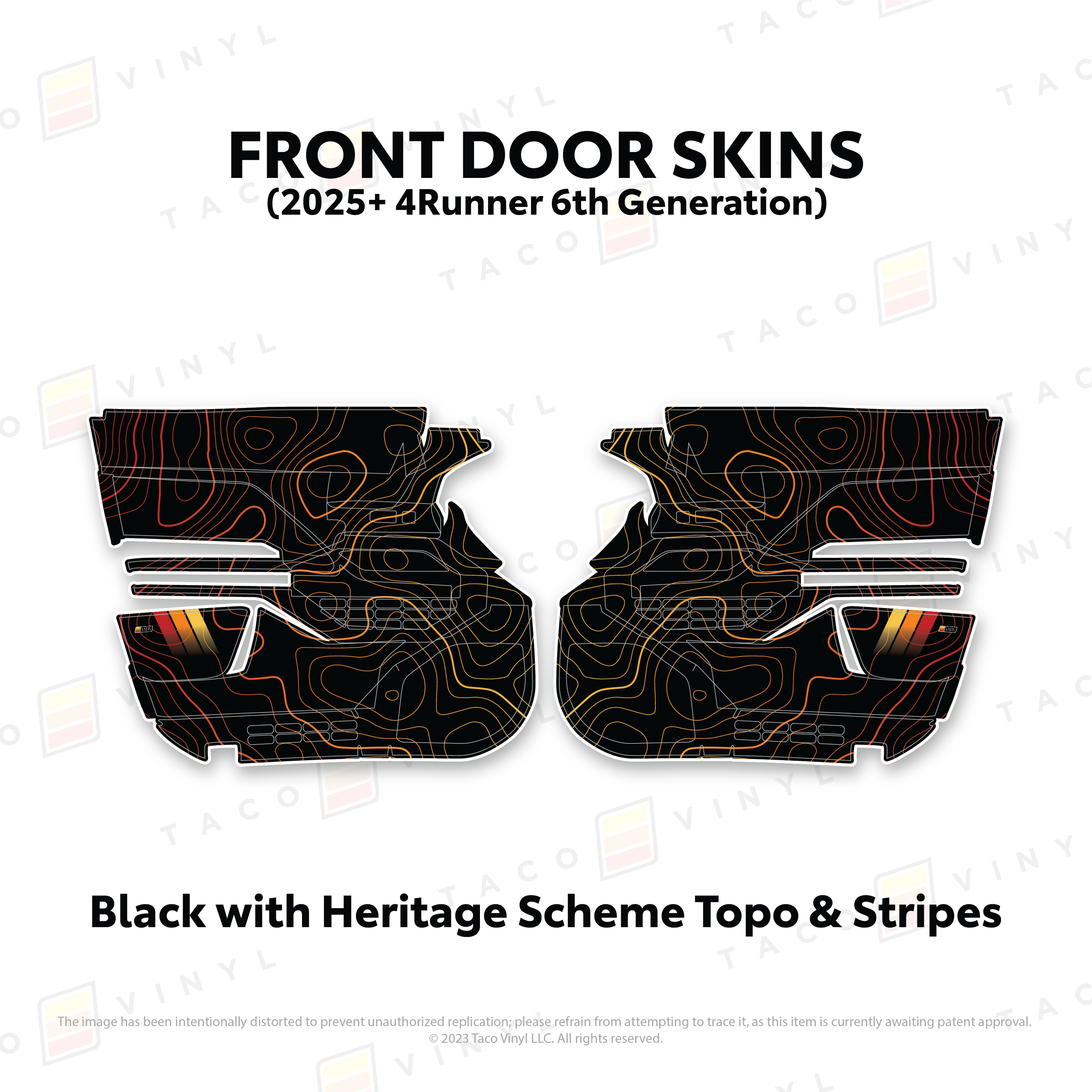 2025+  Door Skins For 4Runner