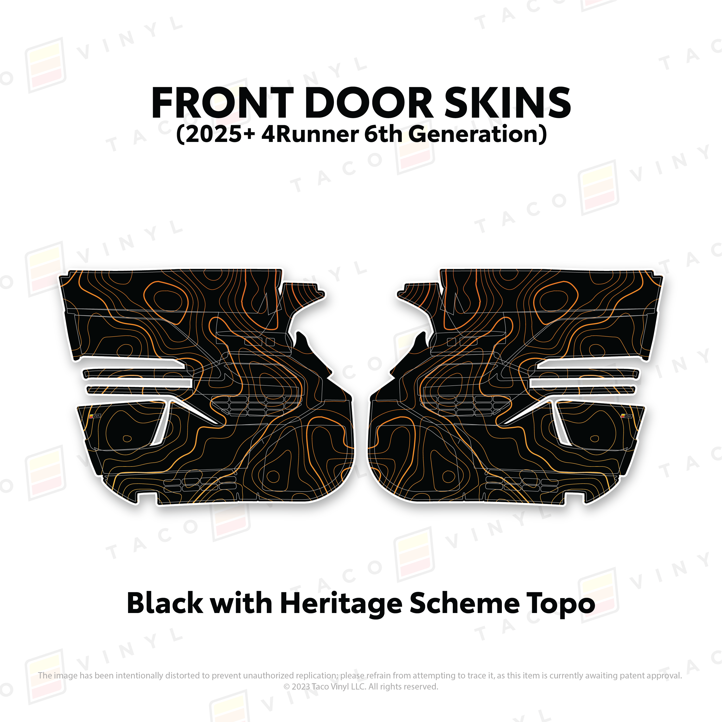2025+  Door Skins For 4Runner