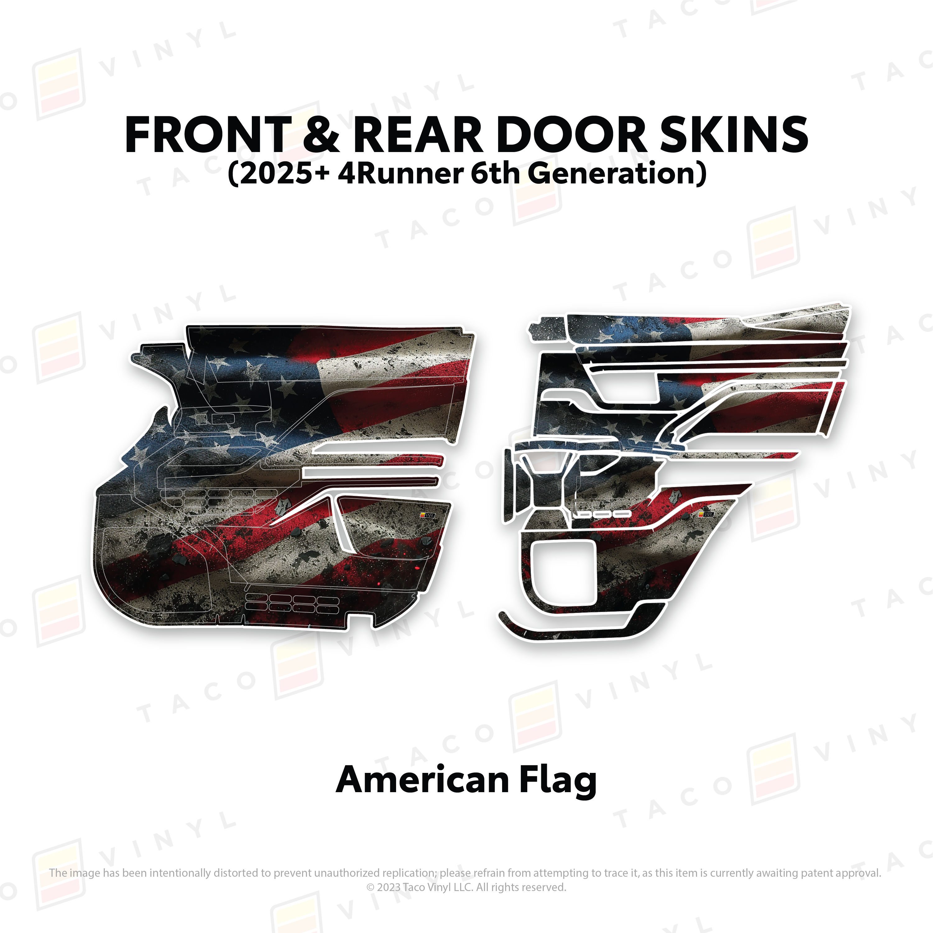 2025+  Door Skins For 4Runner
