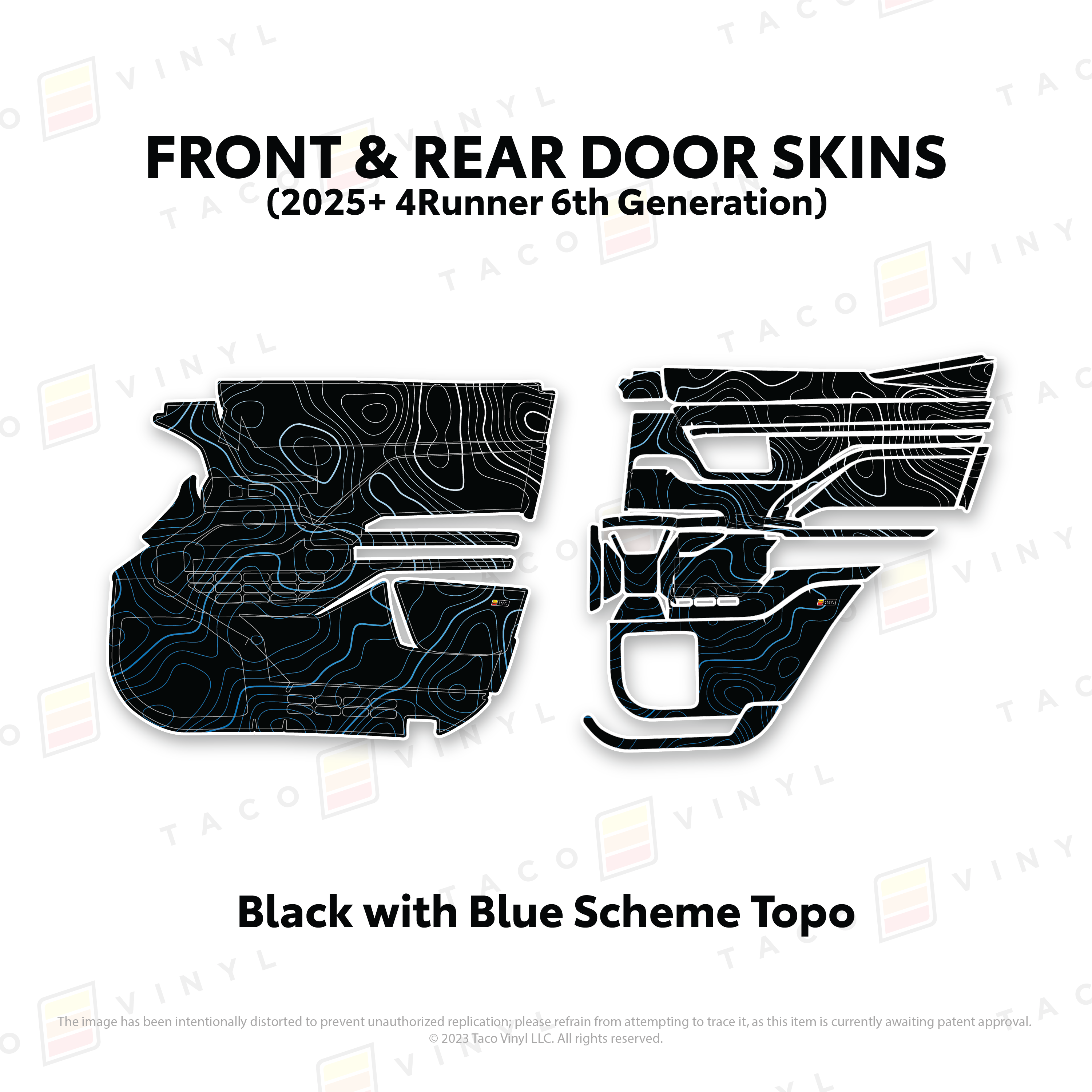 2025+  Door Skins For 4Runner