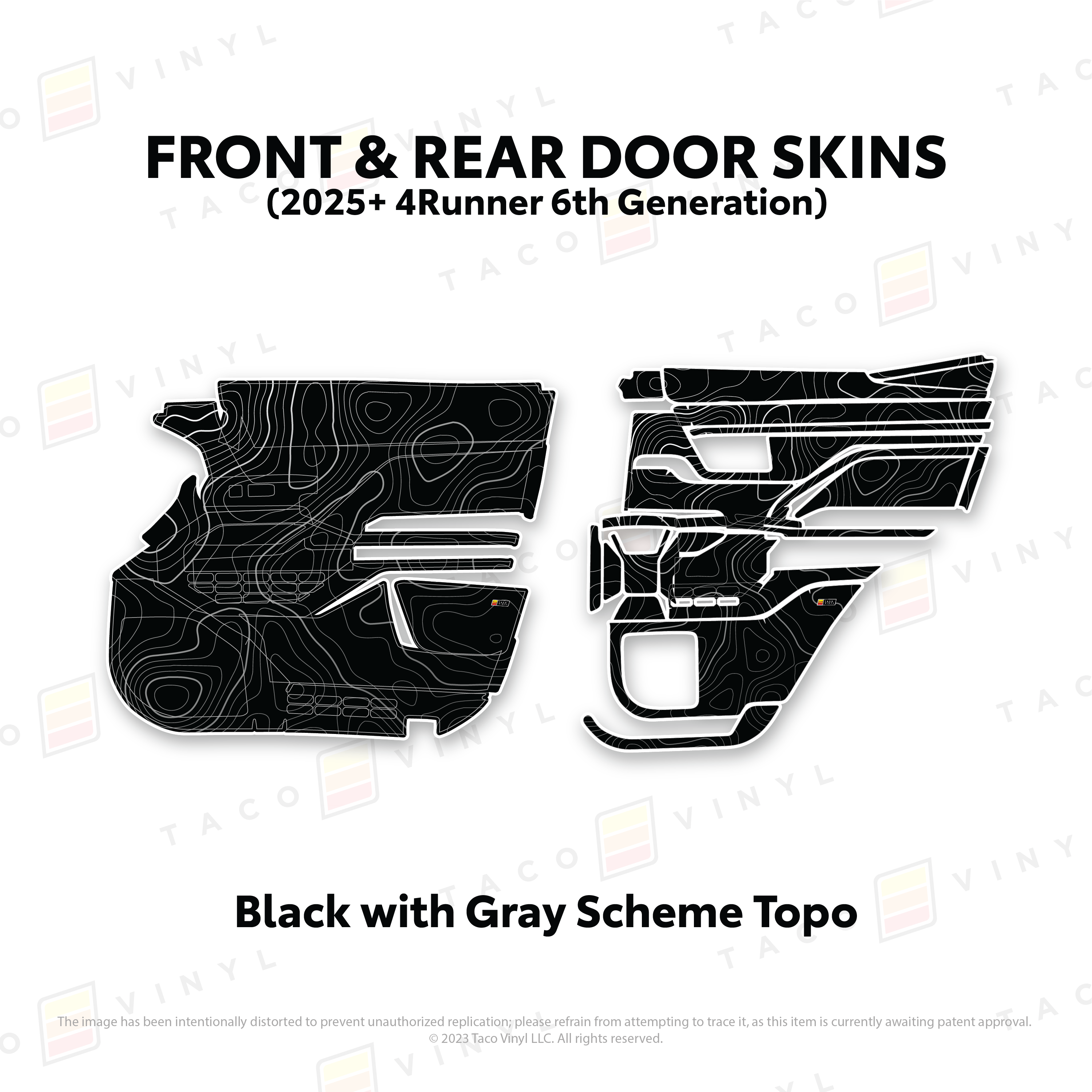 2025+  Door Skins For 4Runner