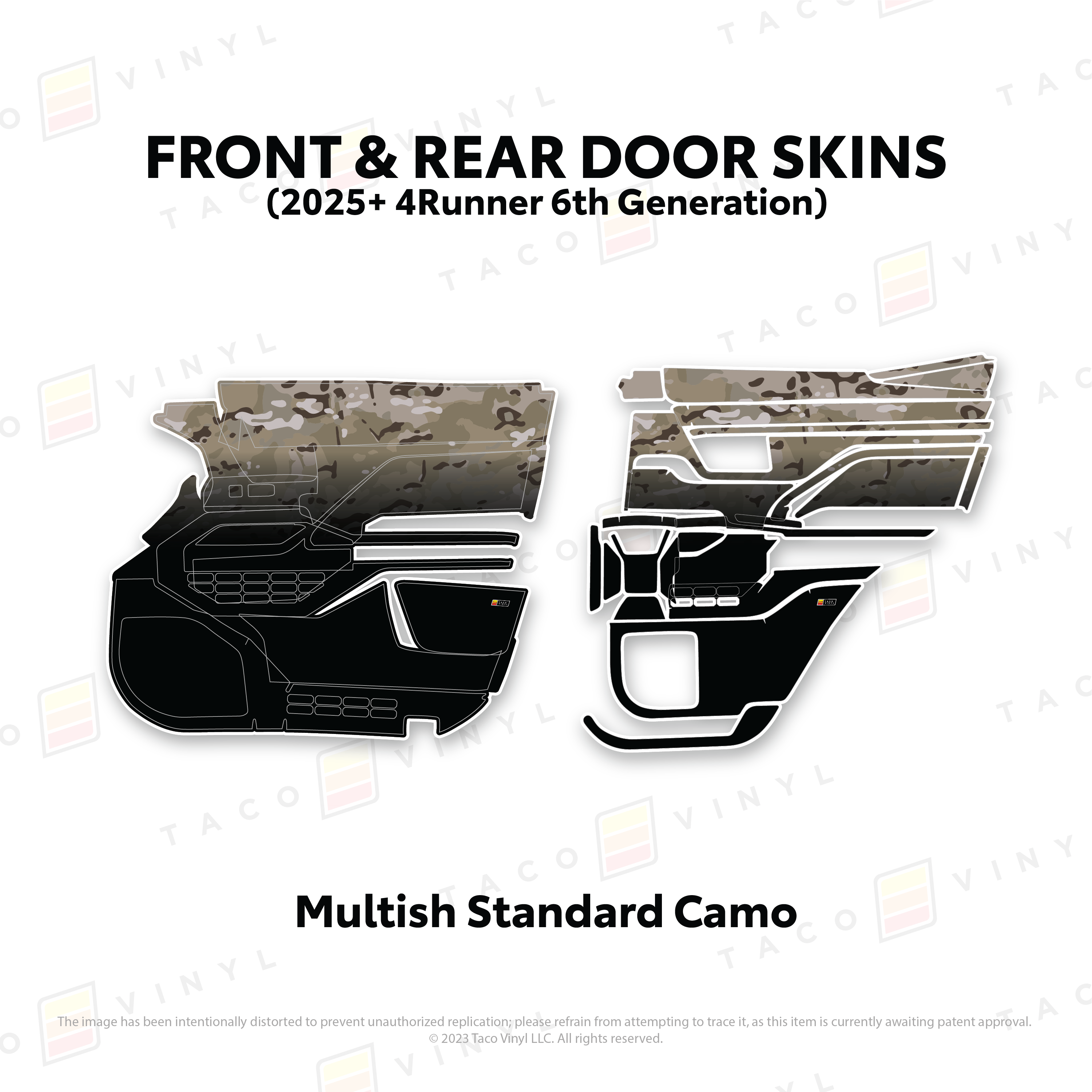 2025+  Door Skins For 4Runner