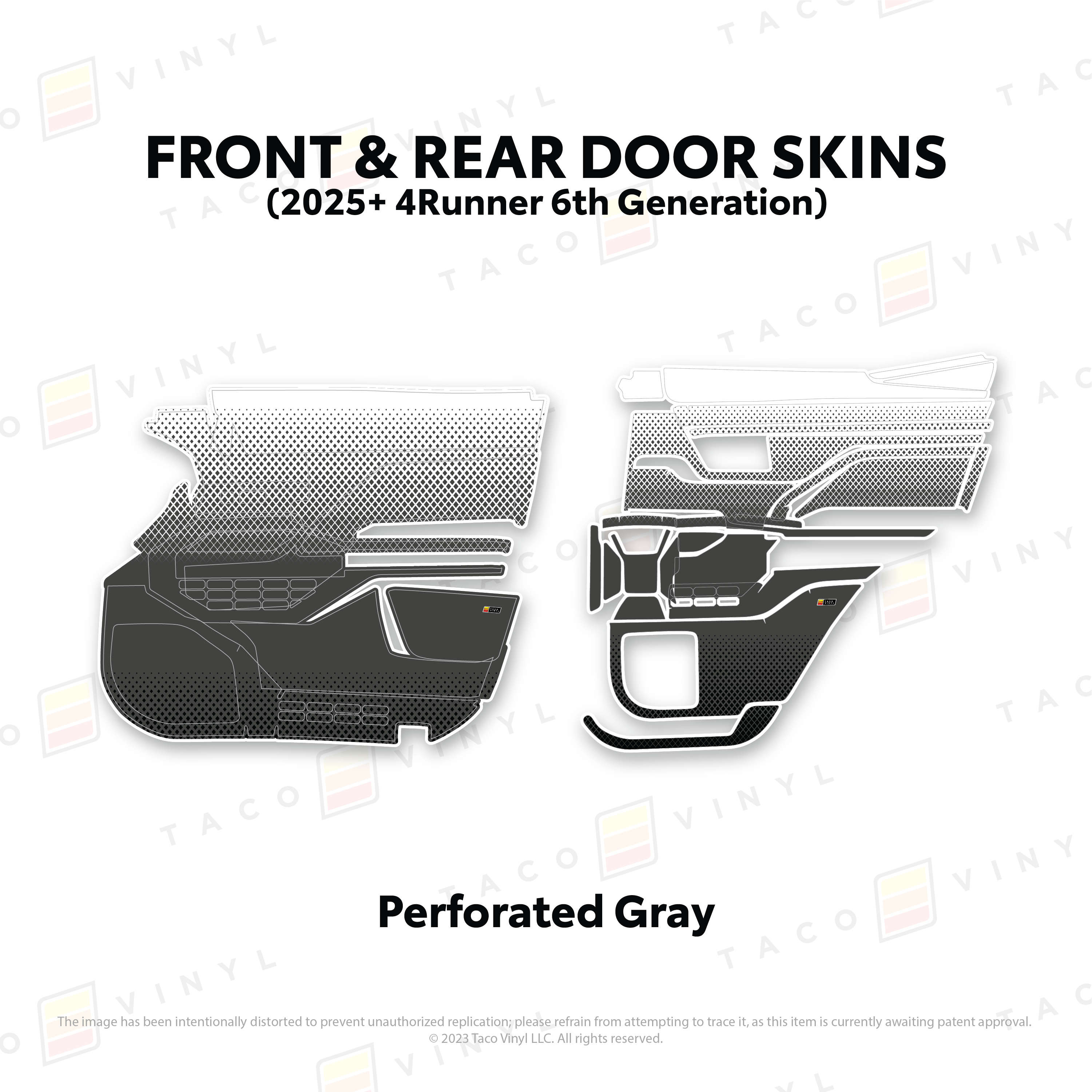 2025+  Door Skins For 4Runner