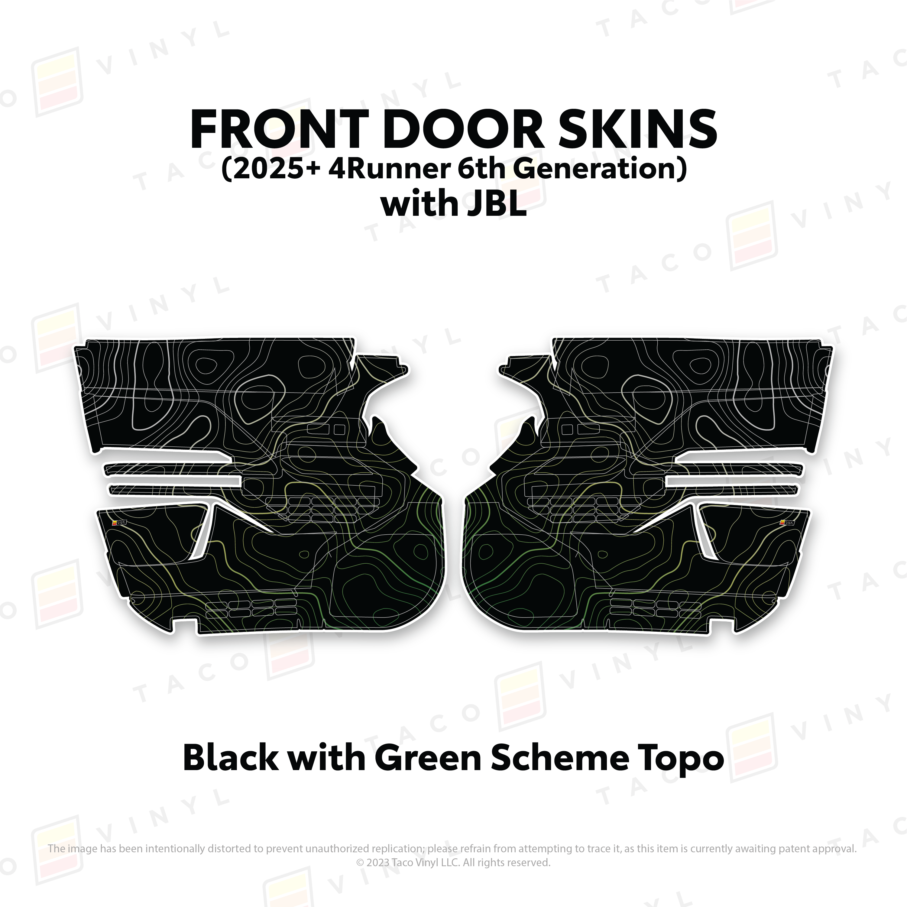 2025+  Door Skins For 4Runner