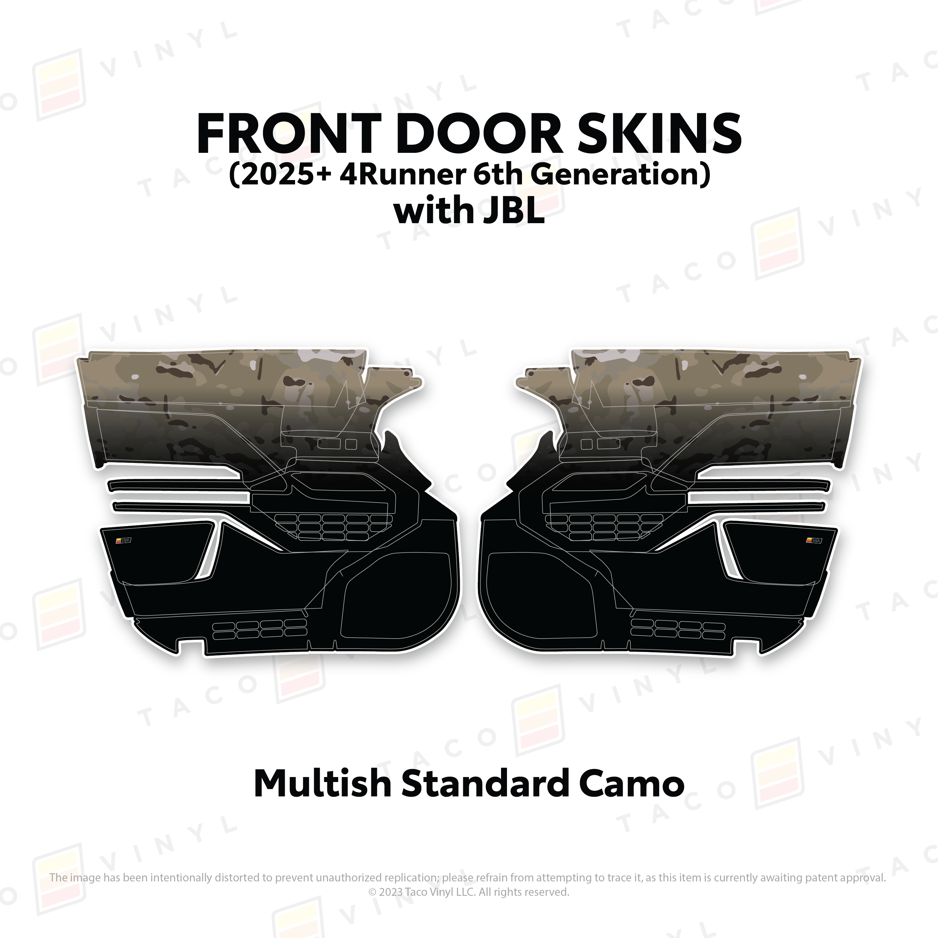 2025+  Door Skins For 4Runner