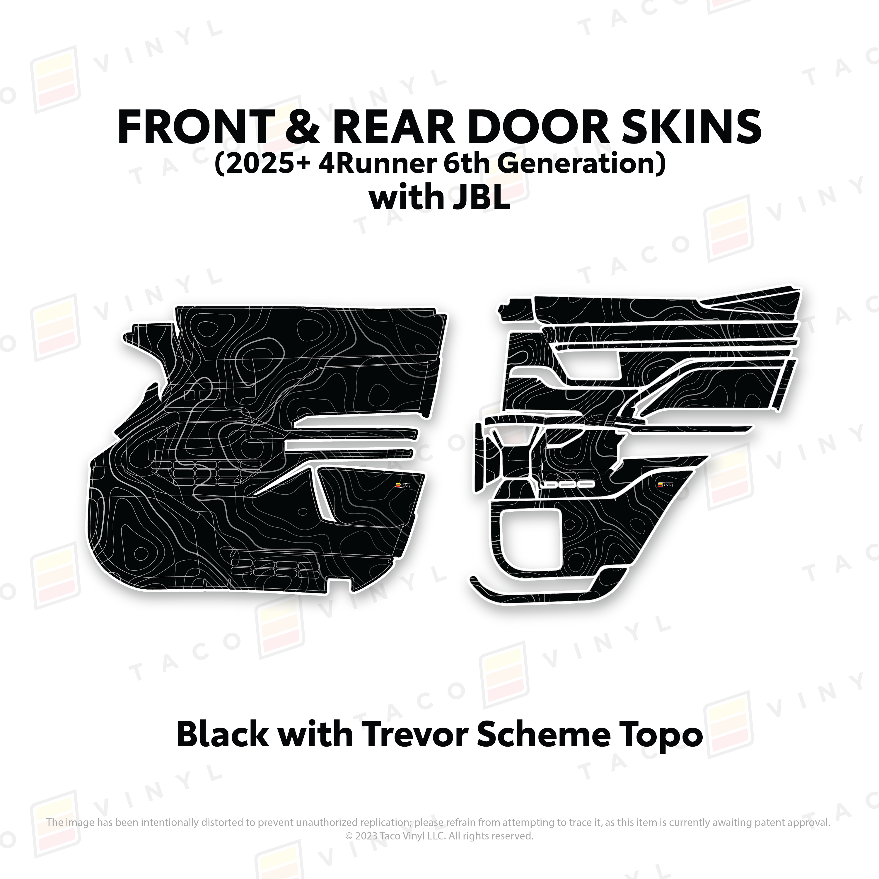 2025+  Door Skins For 4Runner