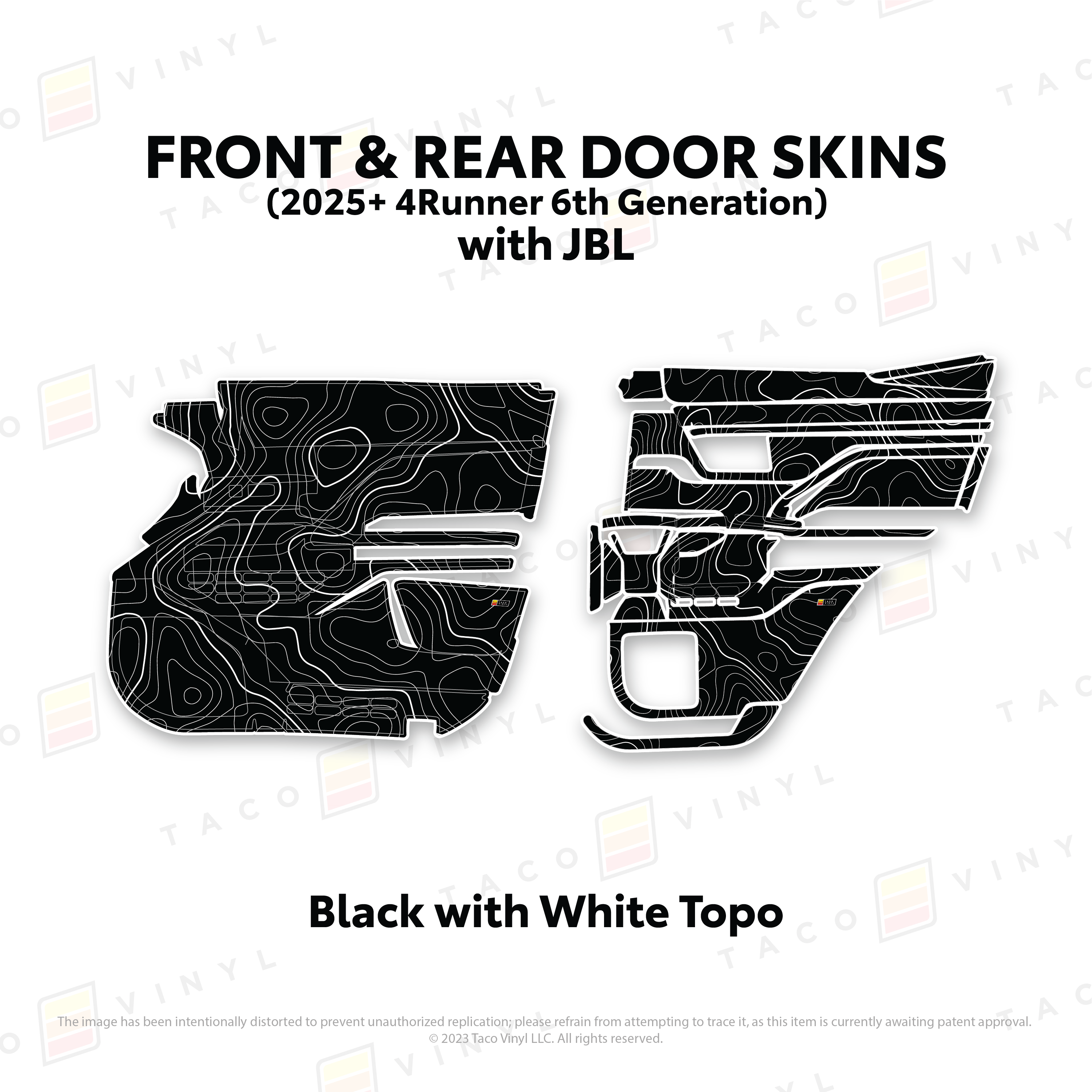 2025+  Door Skins For 4Runner