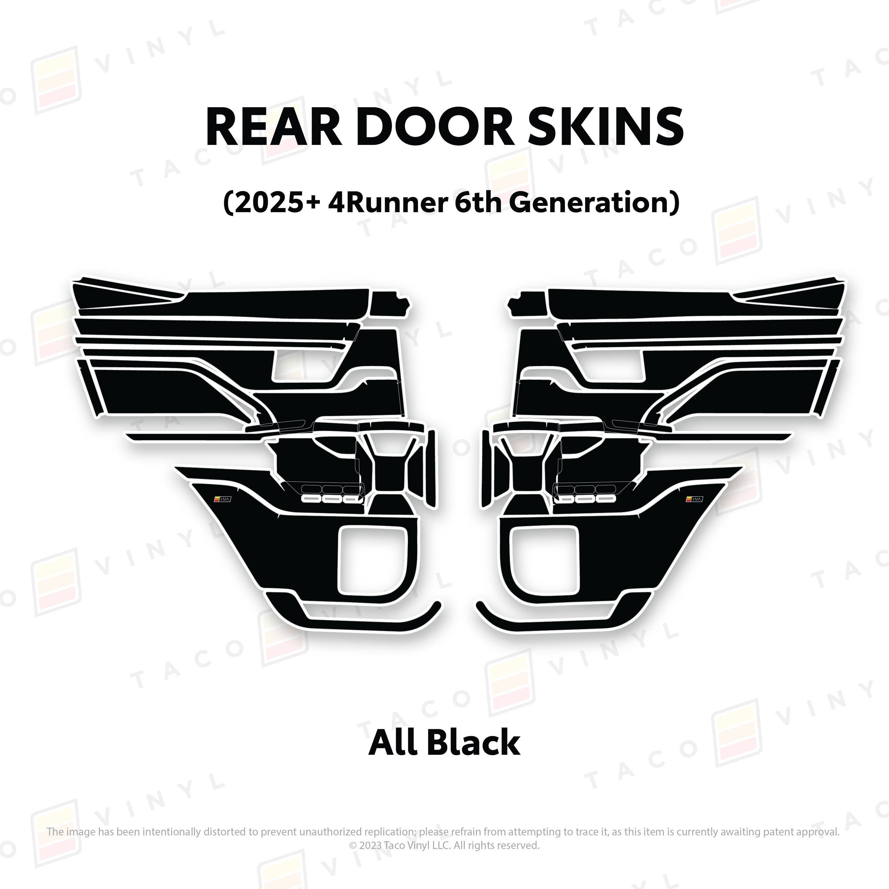 2025+  Door Skins For 4Runner