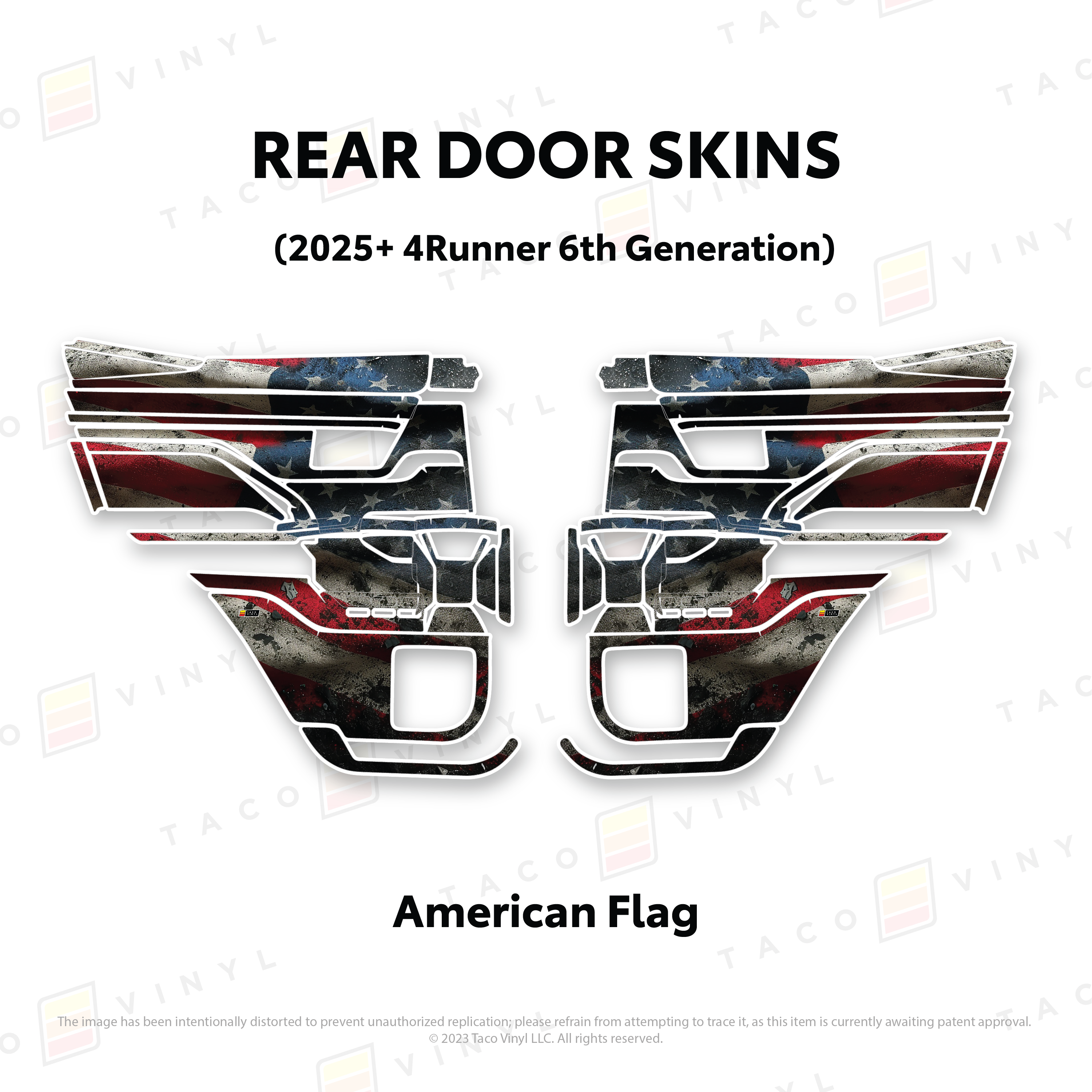 2025+  Door Skins For 4Runner