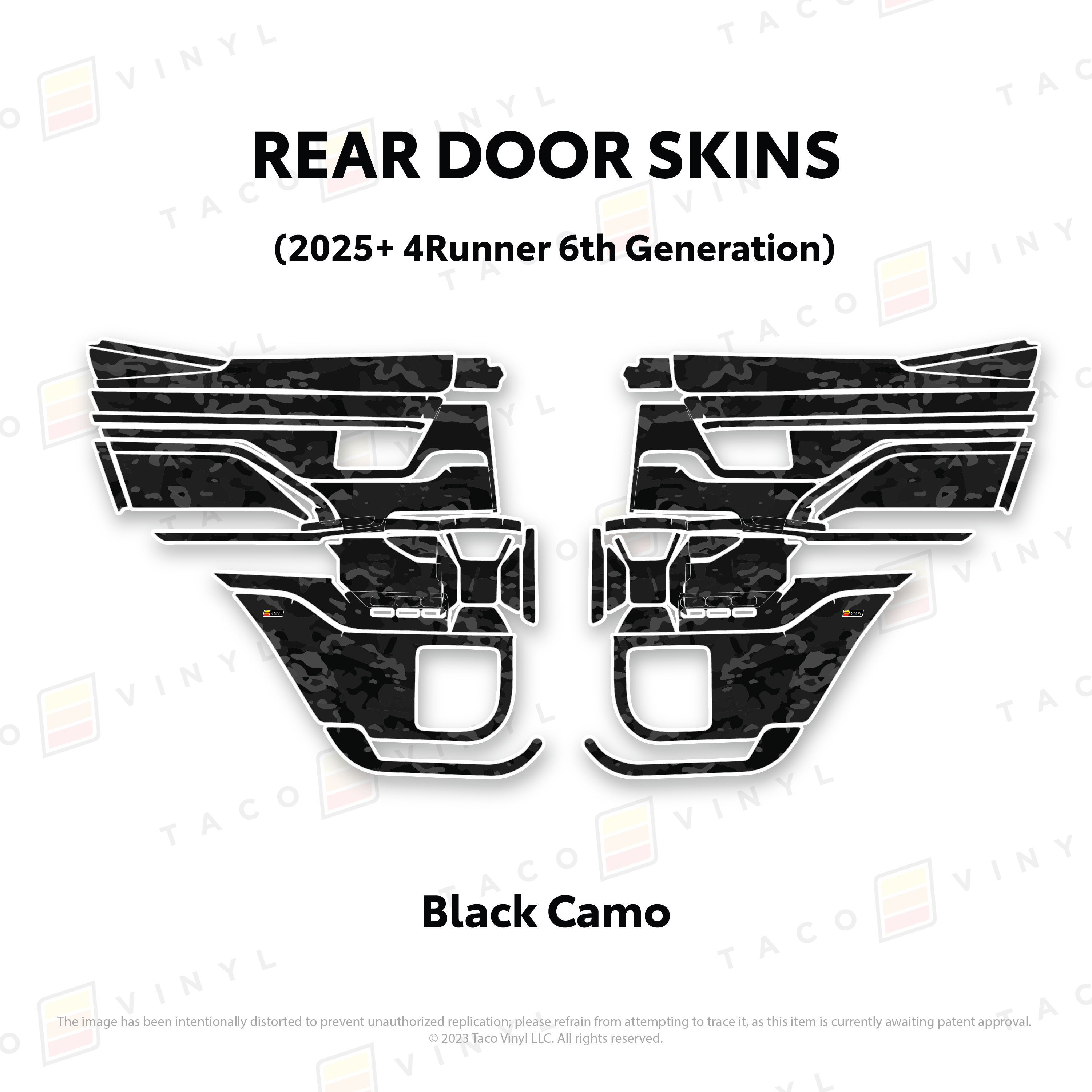 2025+  Door Skins For 4Runner