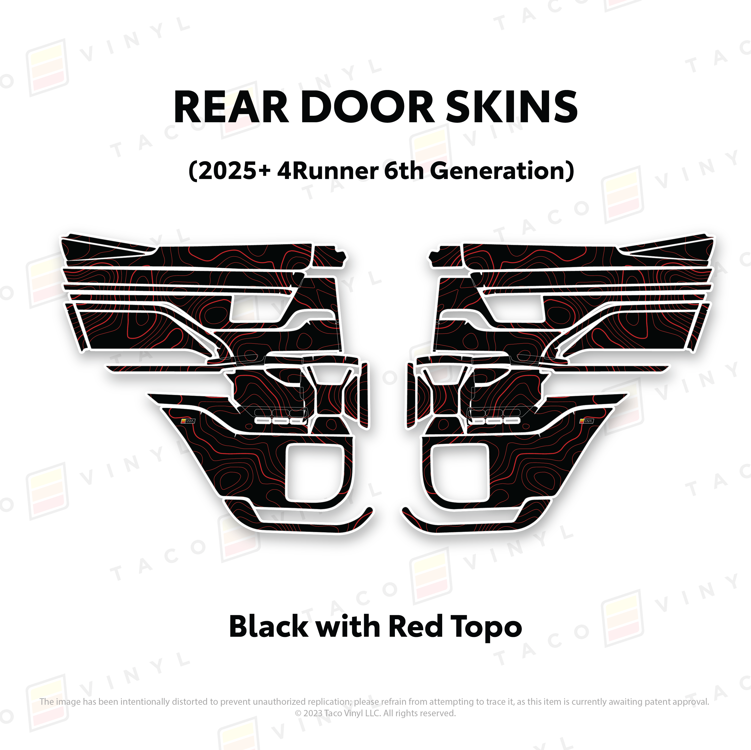 2025+  Door Skins For 4Runner