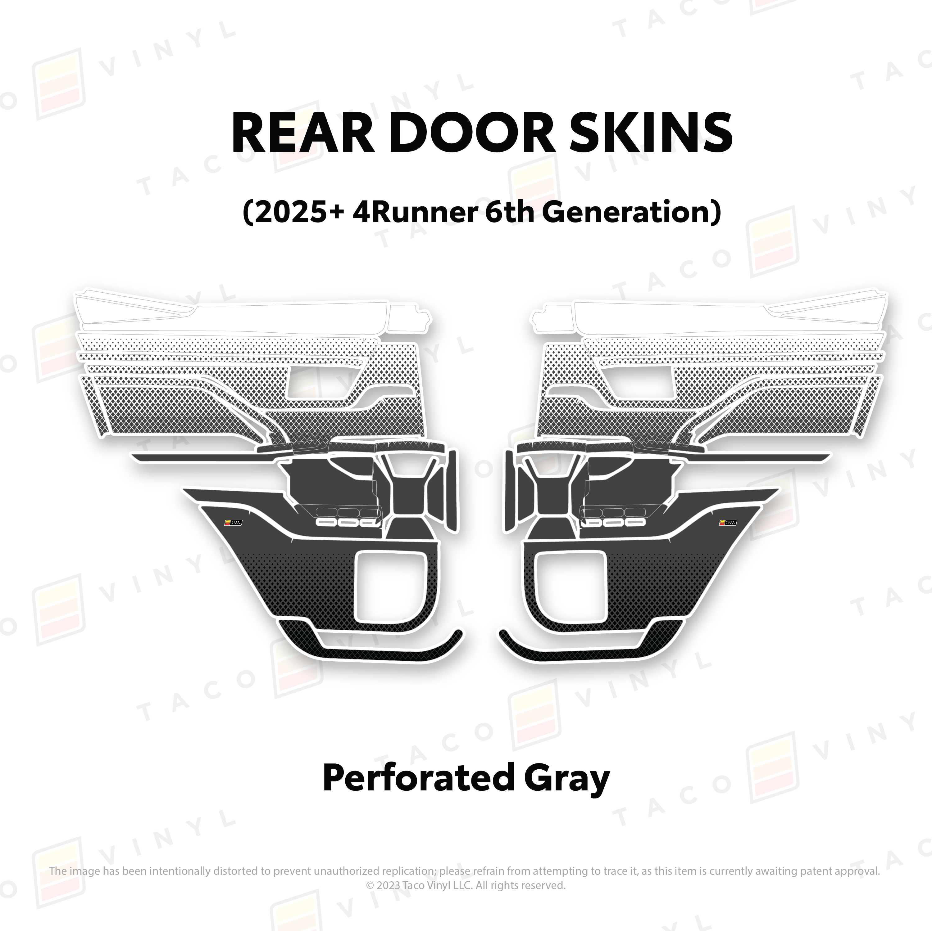 2025+  Door Skins For 4Runner