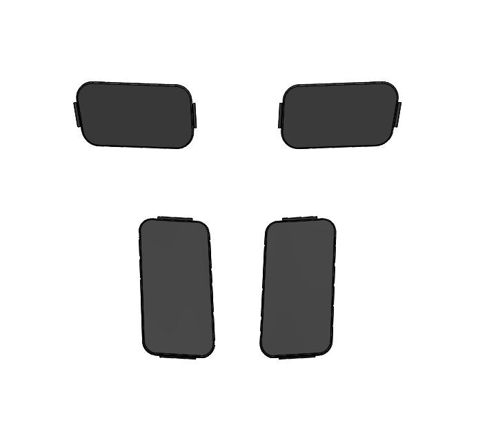 Steering Wheel Trim (For Toyota) - Button Inserts