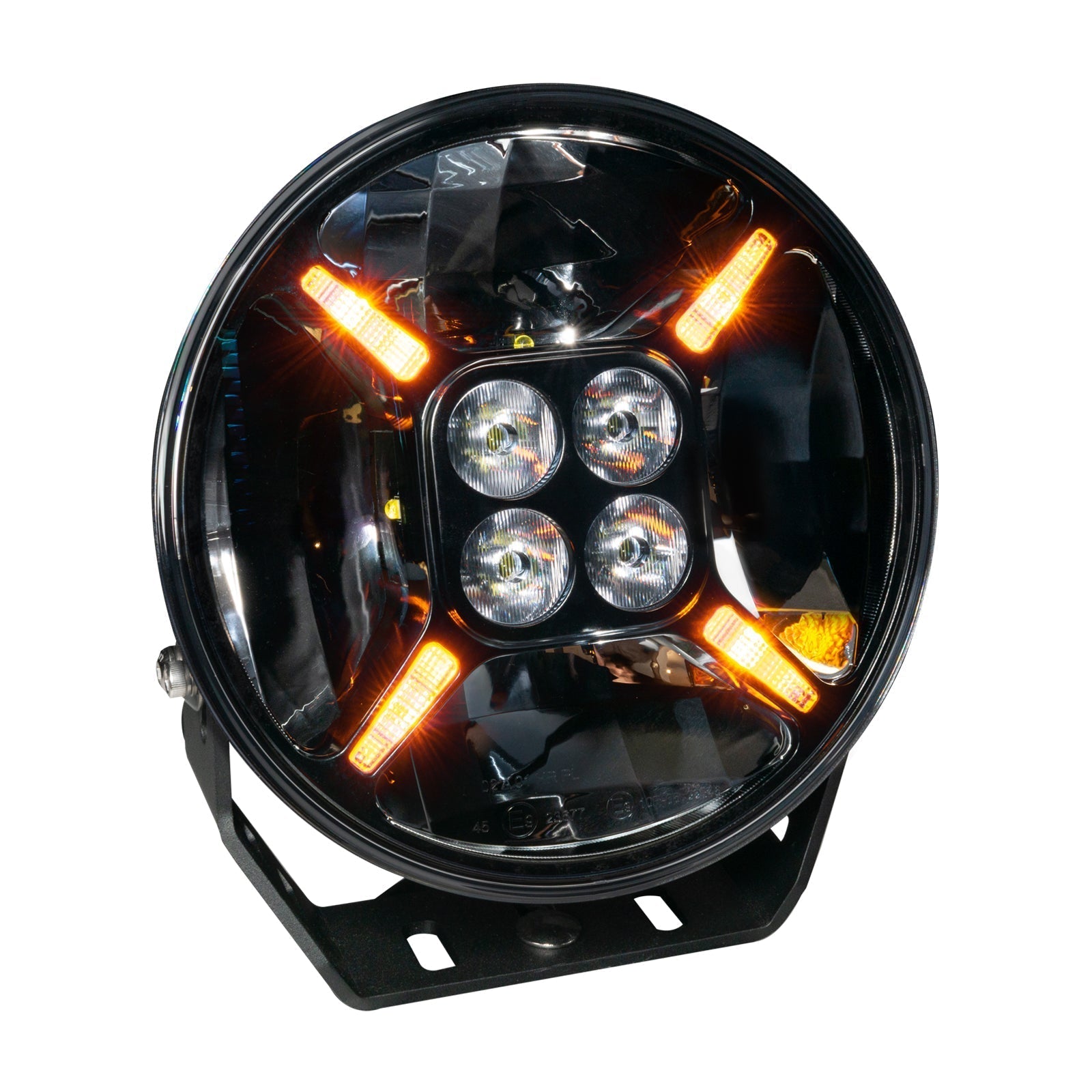 ORACLE Lighting EXO 9" Multifunction 120W LED Spotlight – Round Post Mount