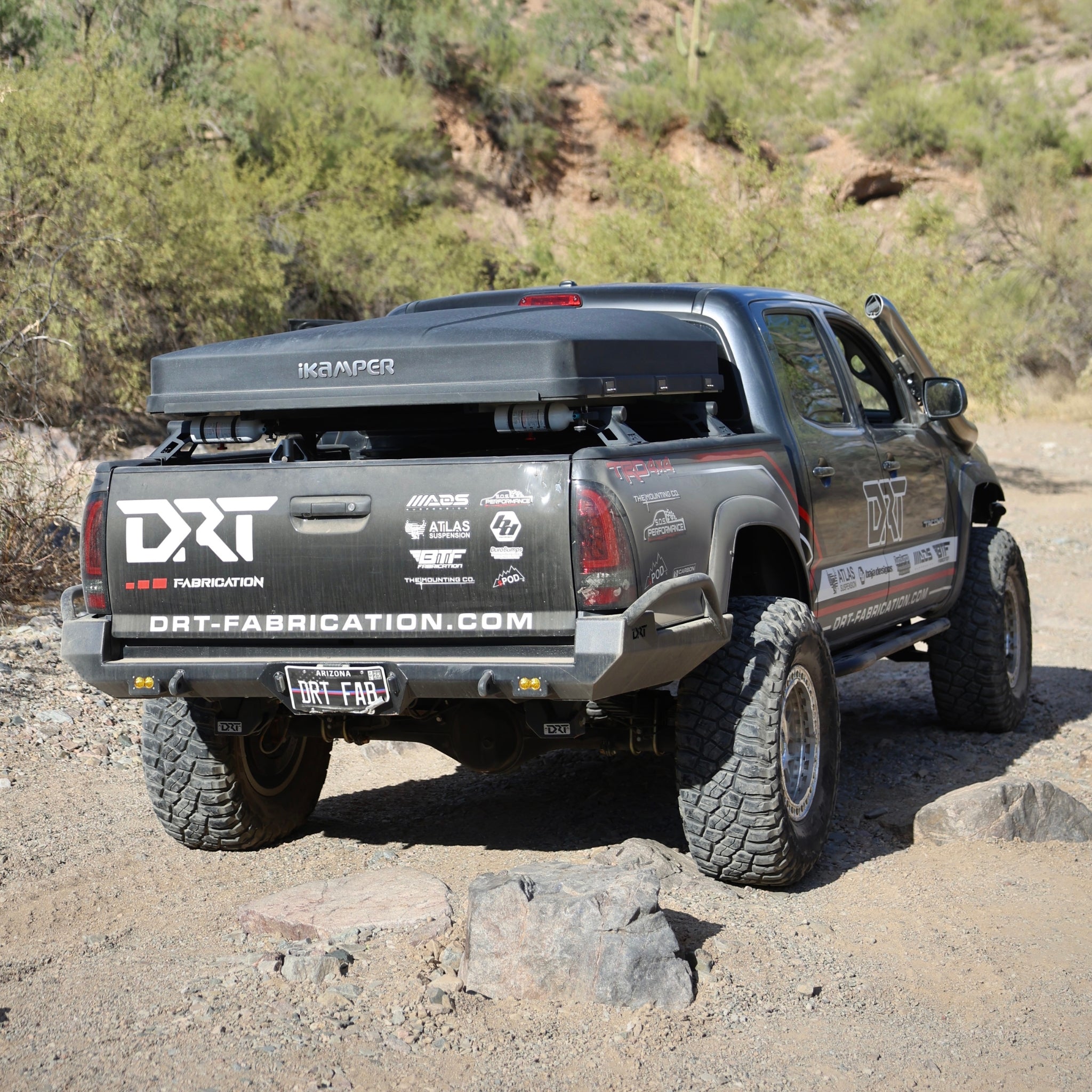 High Clearance Rear Bumper For Toyota Tacoma 2nd Gen / 2005-2015