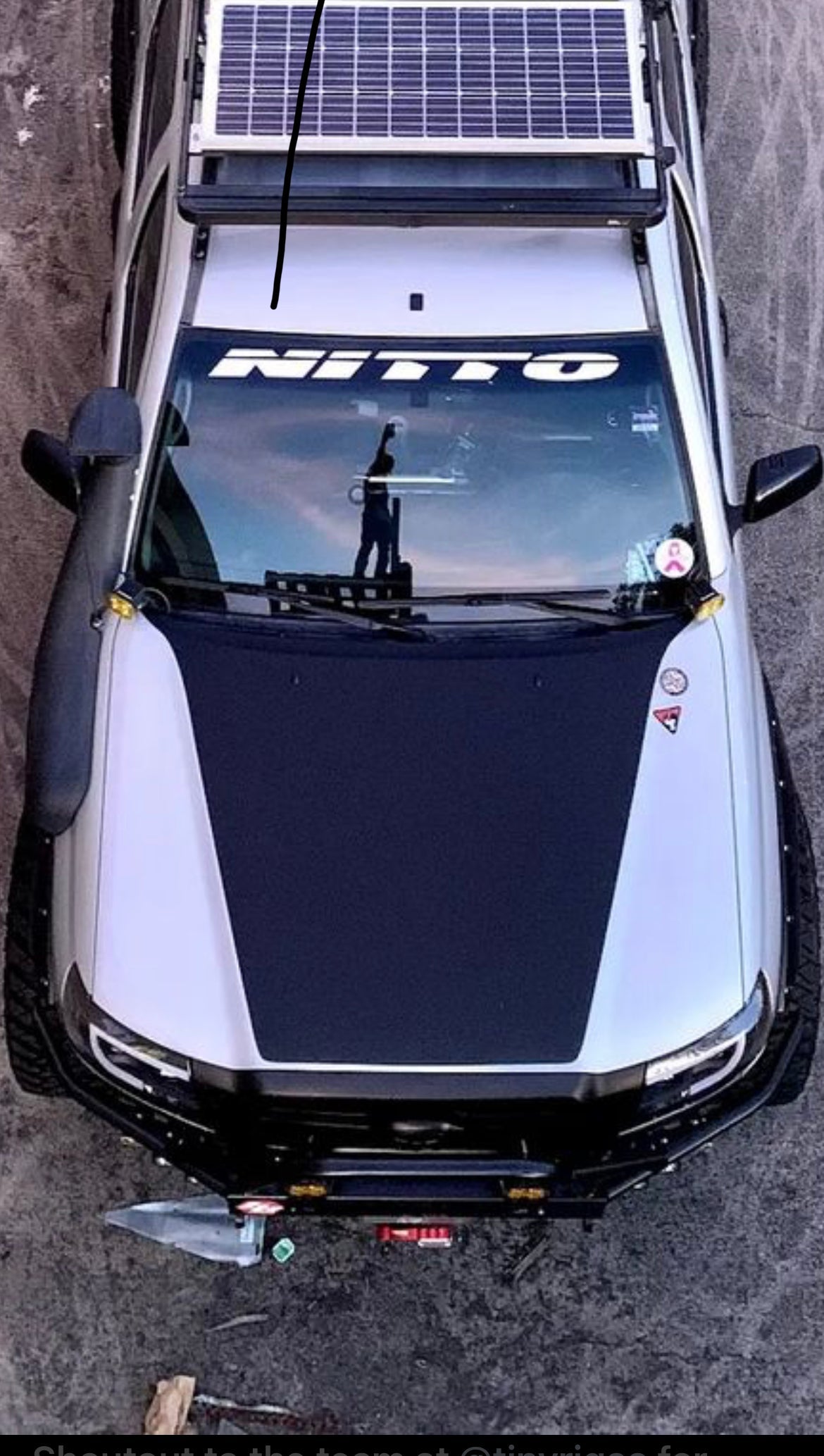 Hood Stamp For 2nd Gen Tacoma (2005-2011)