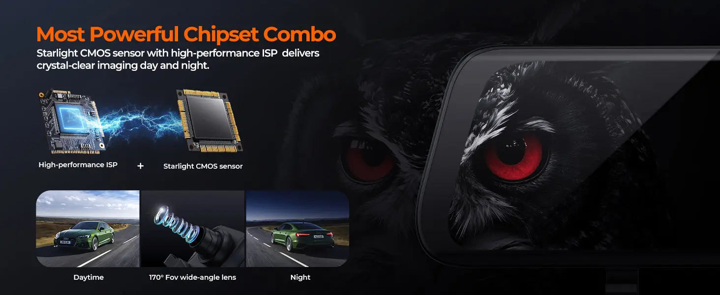 XR10 Pro 4K Front & 2.5K Rear Cameras 10’’ IPS Touchscreen with Built-in Wi-Fi