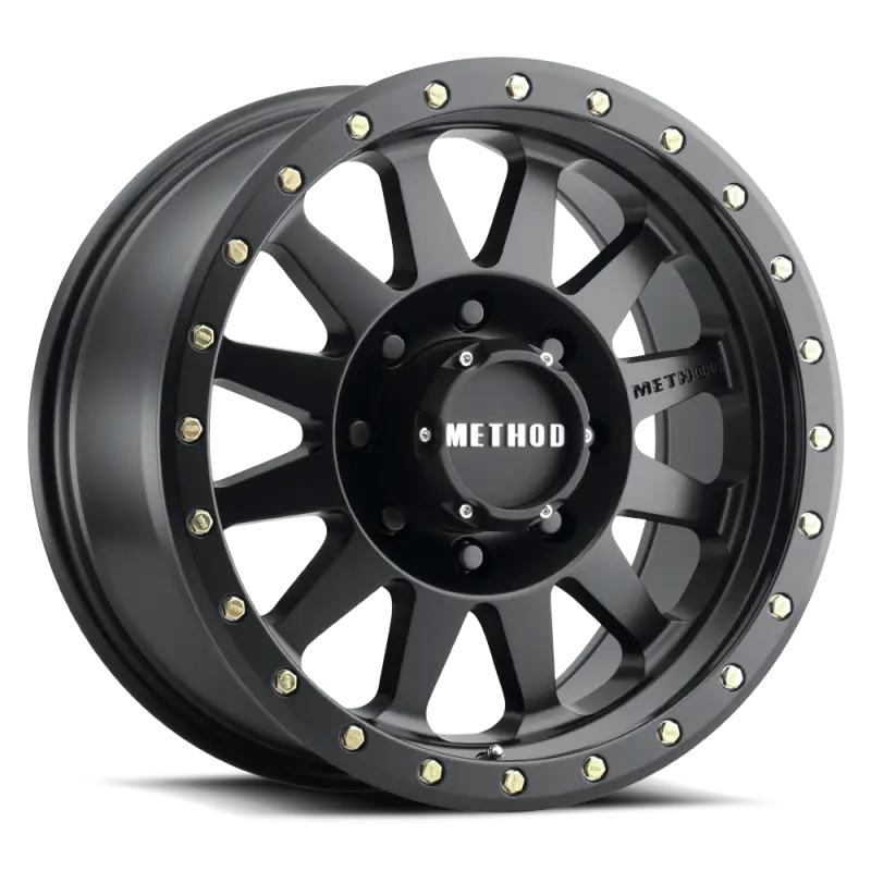 304 | Double Standard | Matte Black - 16x8 | 8x6.5 | 0/4.5’’ | MR30468080500 - Wheels > Method > Standard Wheel