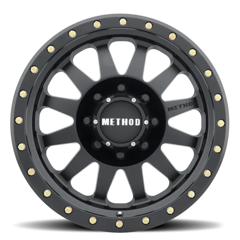 304 | Double Standard | Matte Black - Wheels > Method > Standard Wheel