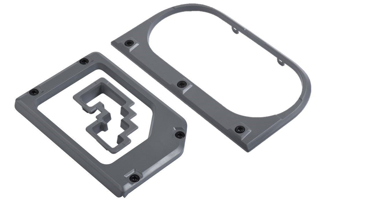 Cup Holder/Shifter/Shift Gate Trim Rings (For 2014-2021 Tundra) - CEMENT