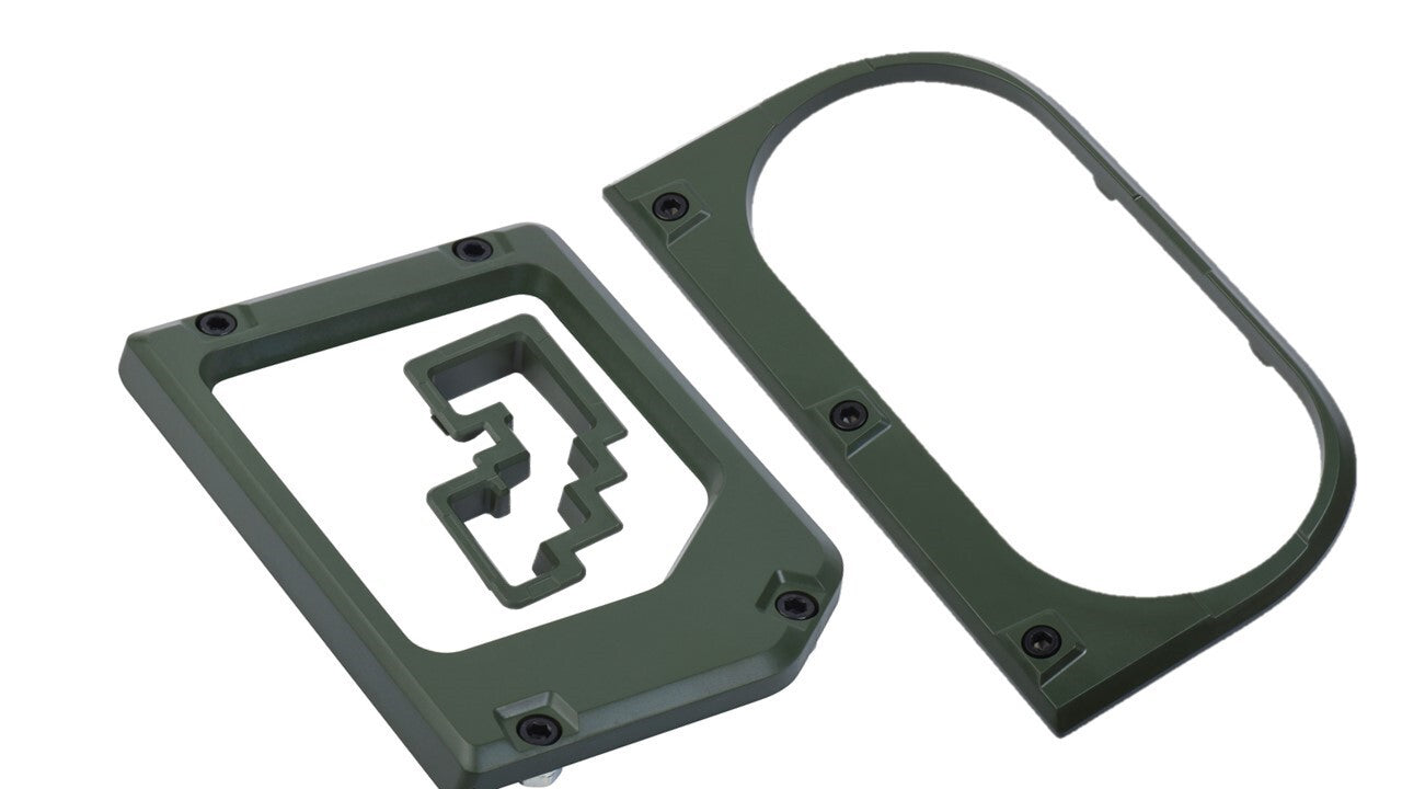 Cup Holder/Shifter/Shift Gate Trim Rings (For 2014-2021 Tundra) - ARMY GREEN