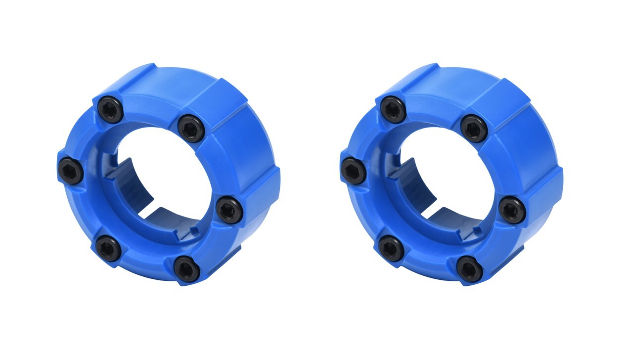 Climate Knobs (For 5th Gen 4Runner DUAL ZONE) - VOODOO BLUE