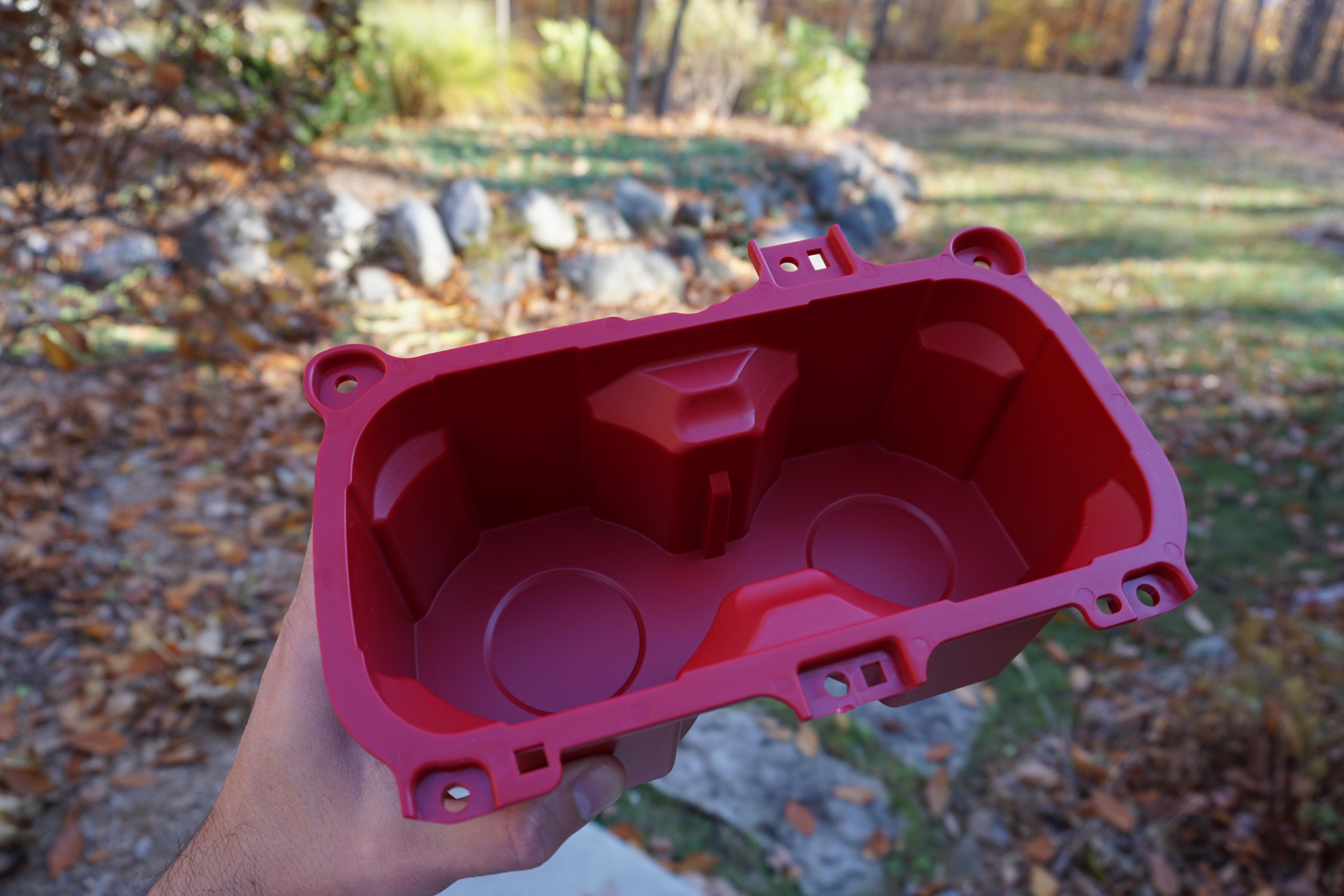 Oversize Cup Holder (For 2016-2023 Tacoma) - RED