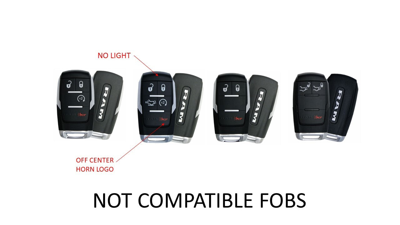 Injection Fob IF021 (For 2019+ RAM) - RED