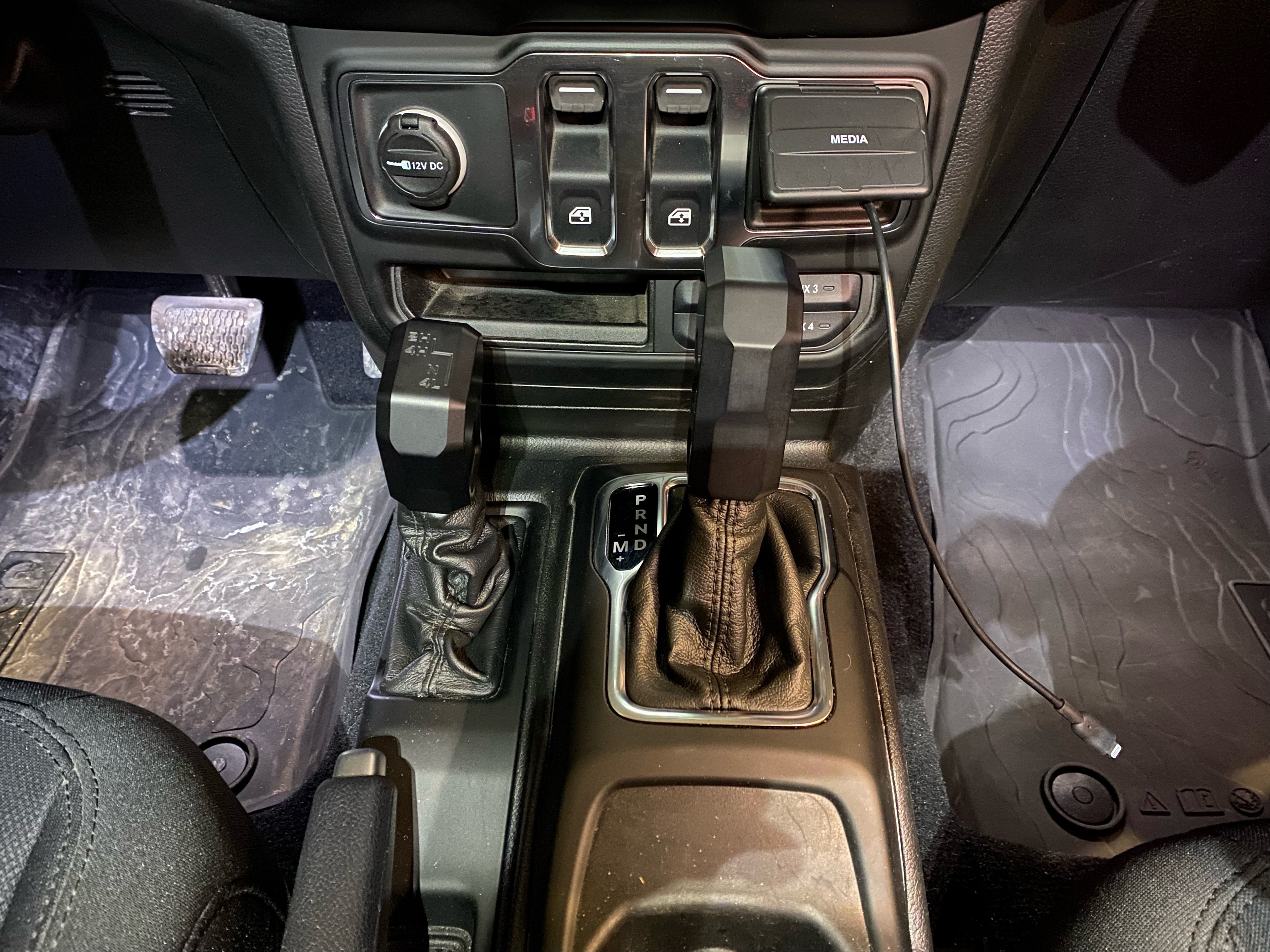 V3 Shift Knob - For Automatic Wrangler JL Set - Black