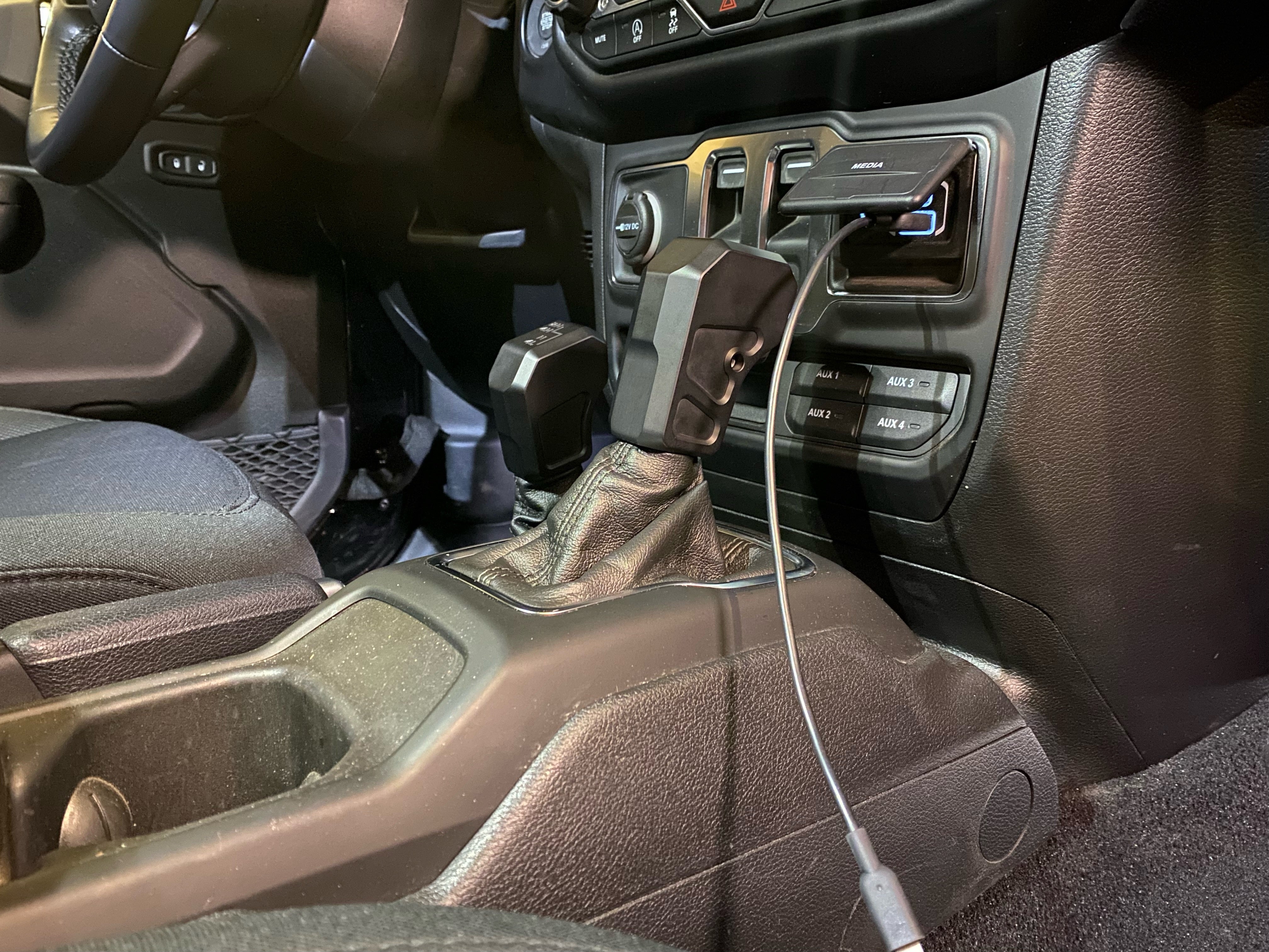 V3 Shift Knob - For Automatic Wrangler JL Set - Black