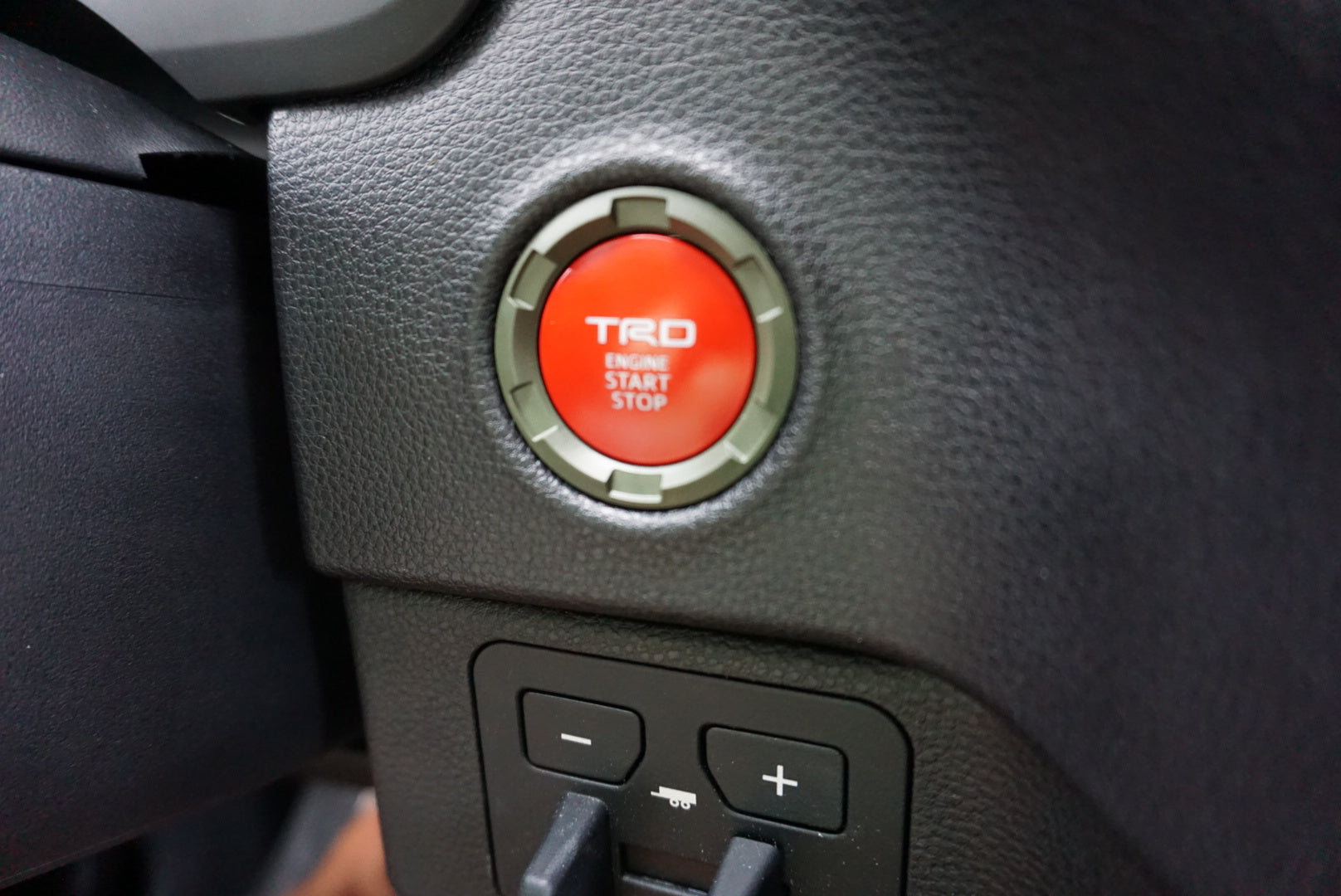 Start Button Ring (For 2022+ Tundra/2024+ Tacoma) - ARMY GREEN
