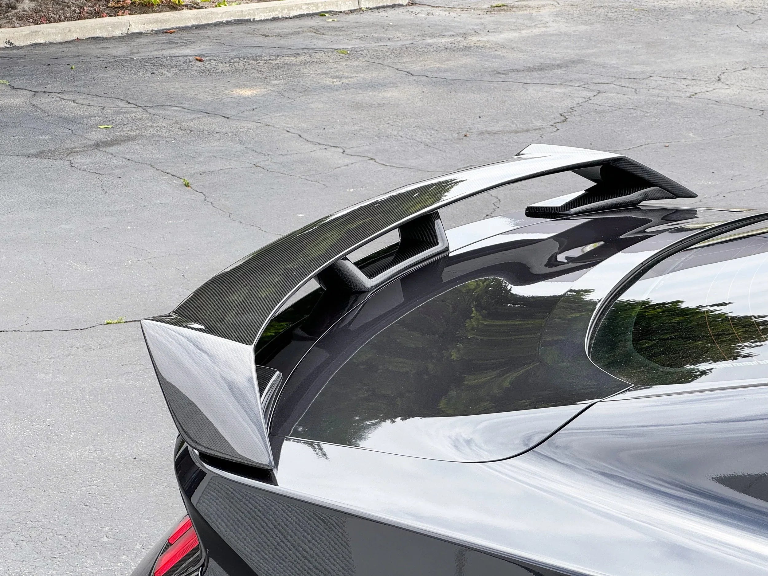 NYTOP Carbon Fiber Performance Pack Wing For 2024-Current Ford Mustang